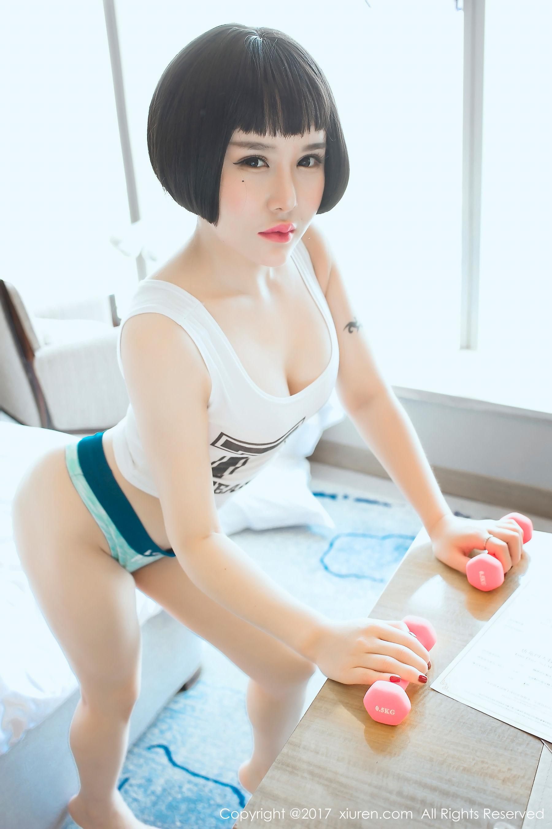 浑圆粉嫩新晋妹子@佑熙  No.794-图0