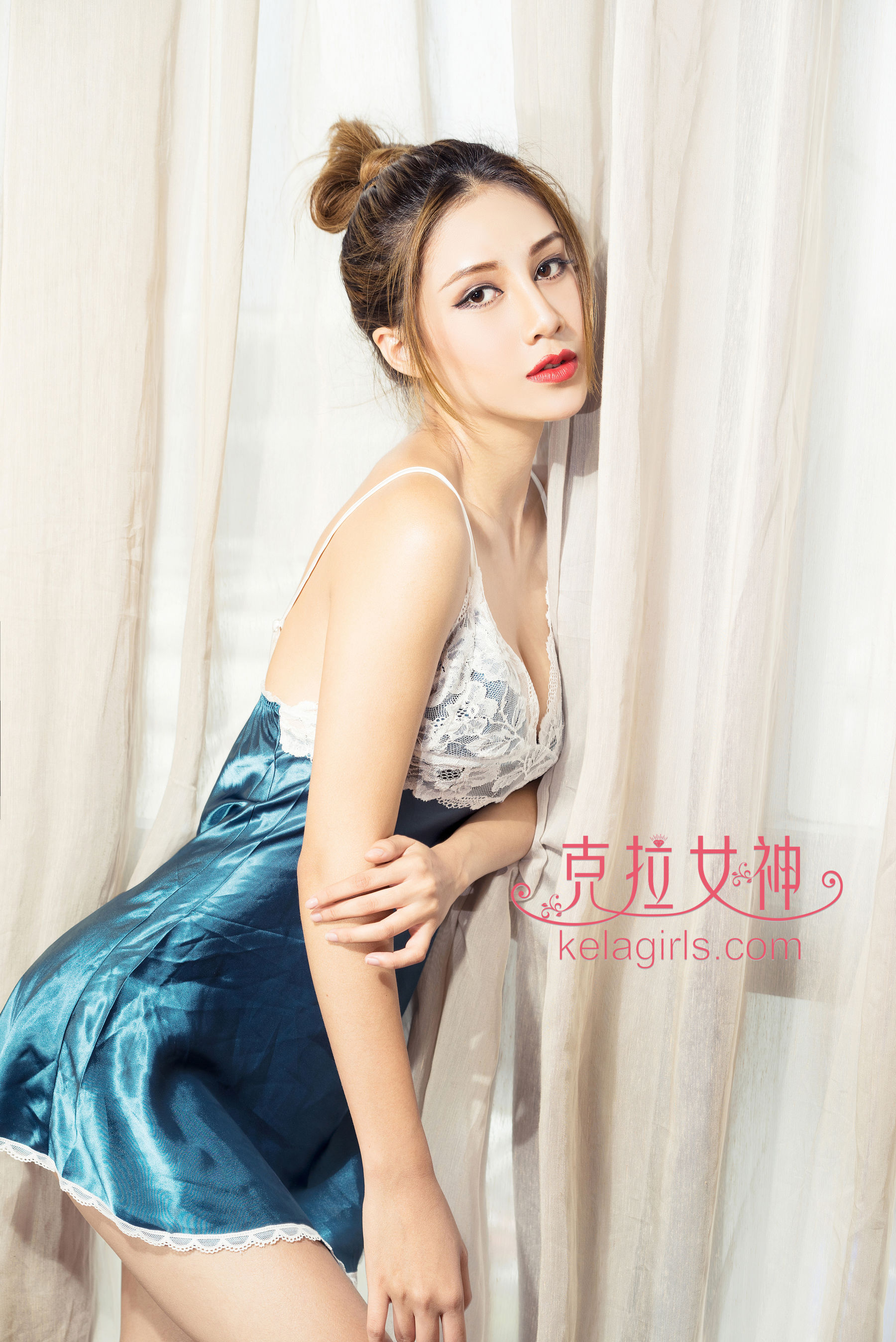Abby《蓝丝夜寝春遗梦》-图1