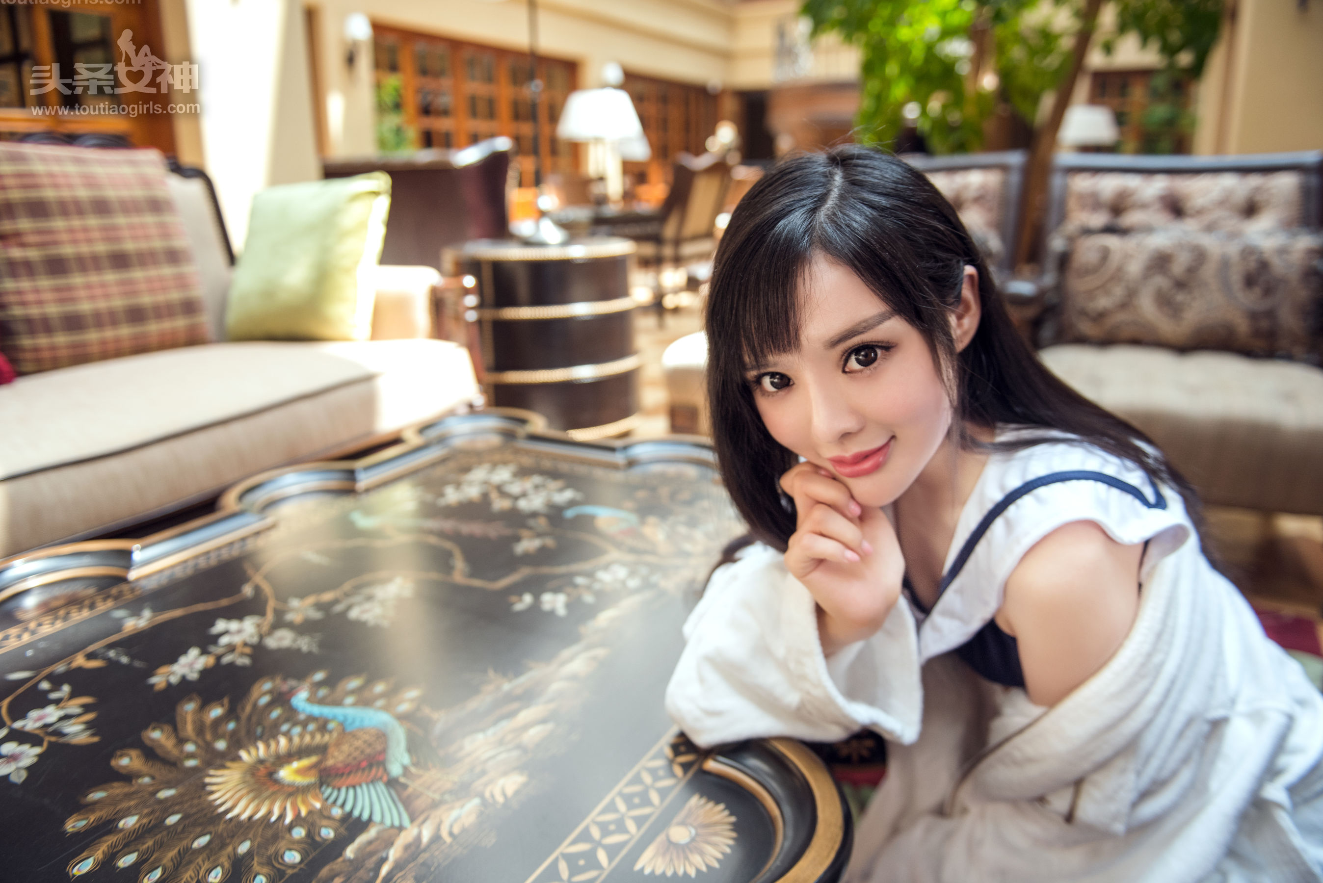 周熙妍《学生服幻想萝莉》-图13