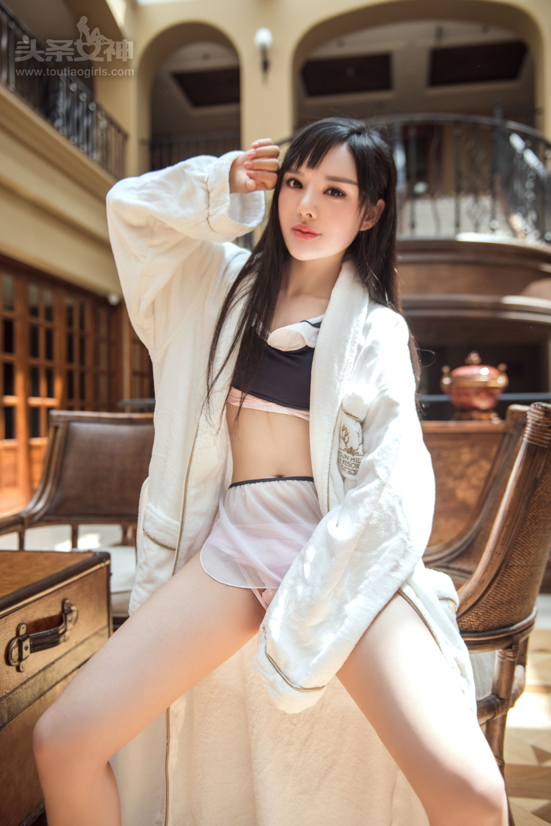 周熙妍《学生服幻想萝莉》-图15