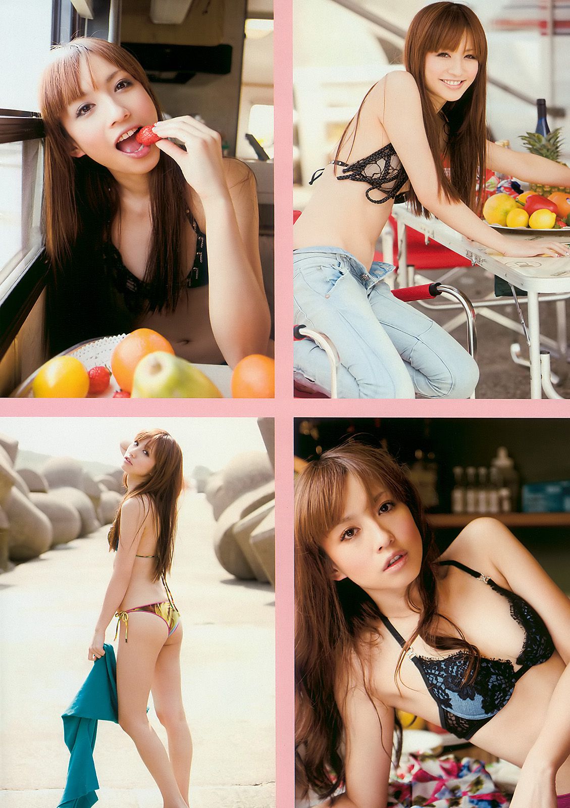 優木まおみ 松井玲奈 瀬尾秋子 東江梨加 夏菜  2010年No.21 写真杂志-图2