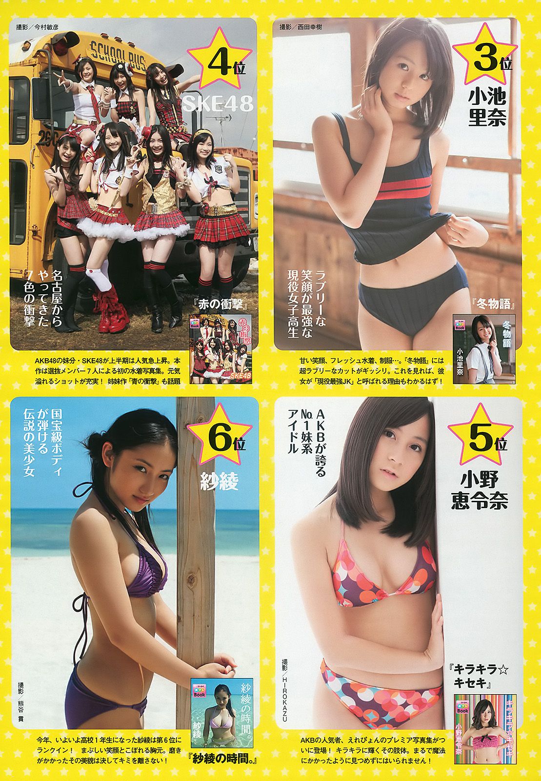 綾瀬はるか 中島愛里 SKE48 甲斐まり恵 梅宮万紗子 森崎友纪  2010年No.30 写真杂志-图34