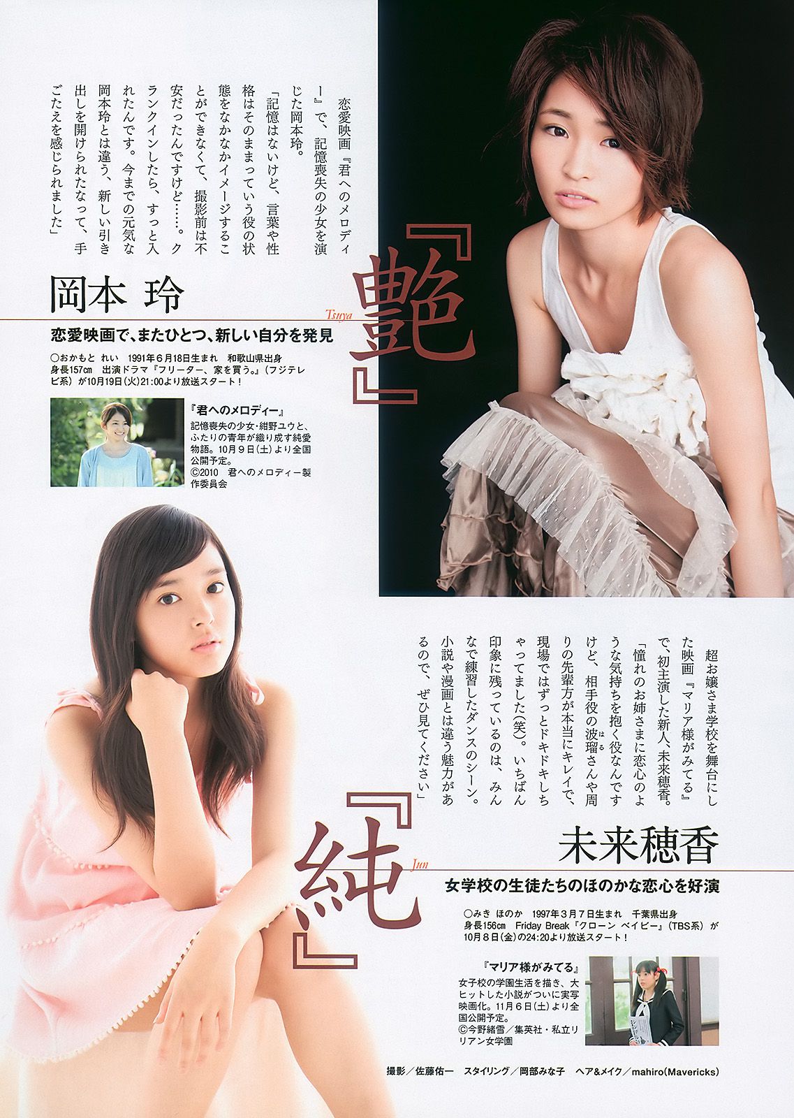 逢沢りな 川村ゆきえ 周韦彤 森田美位子 可愛きょうこ  2010年No.41 写真杂志-图32