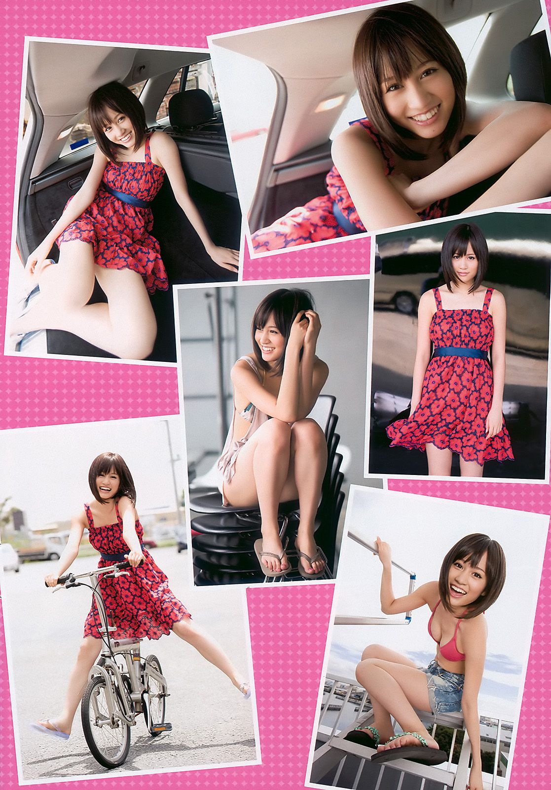 前田敦子 西田麻衣 平野綾 MariEri 宮地真緒 小岛庆子  2010年No.42 写真杂志-图4