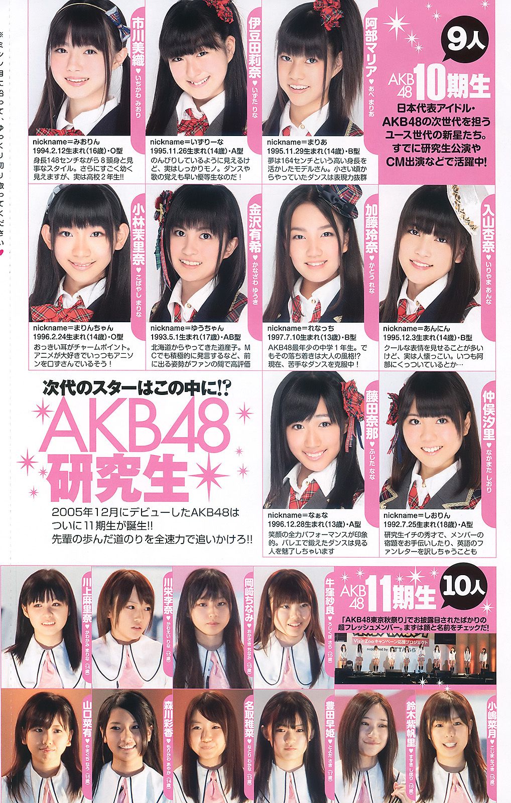 AKB48 滝沢乃南 間宮夕貴 内田眞由美  2010年No.44 写真杂志-图35