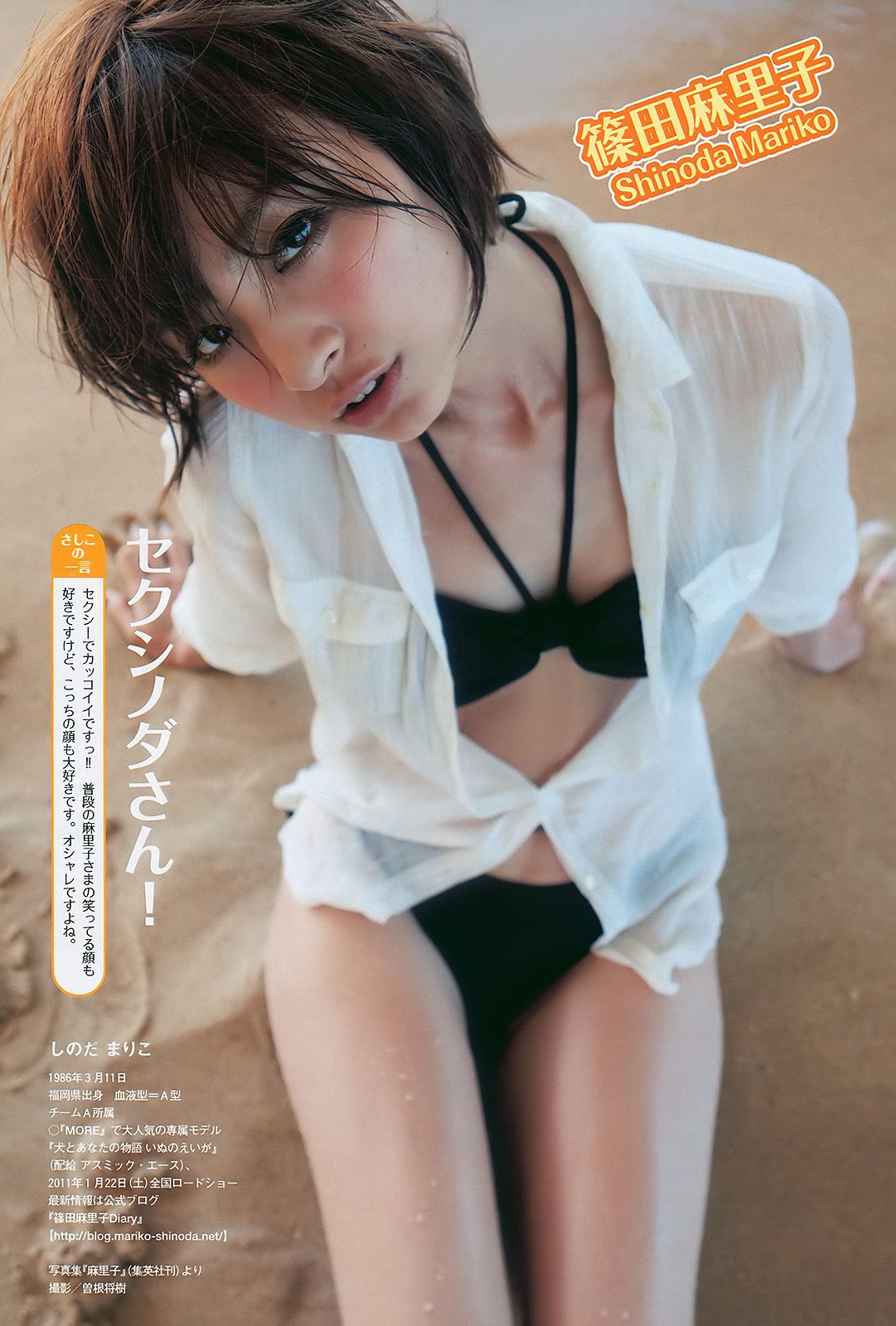 指原莉乃 小池里奈 甲斐まり恵 中村知世 AKB48 鈴木砂羽  2010年No.48 写真杂志-图24