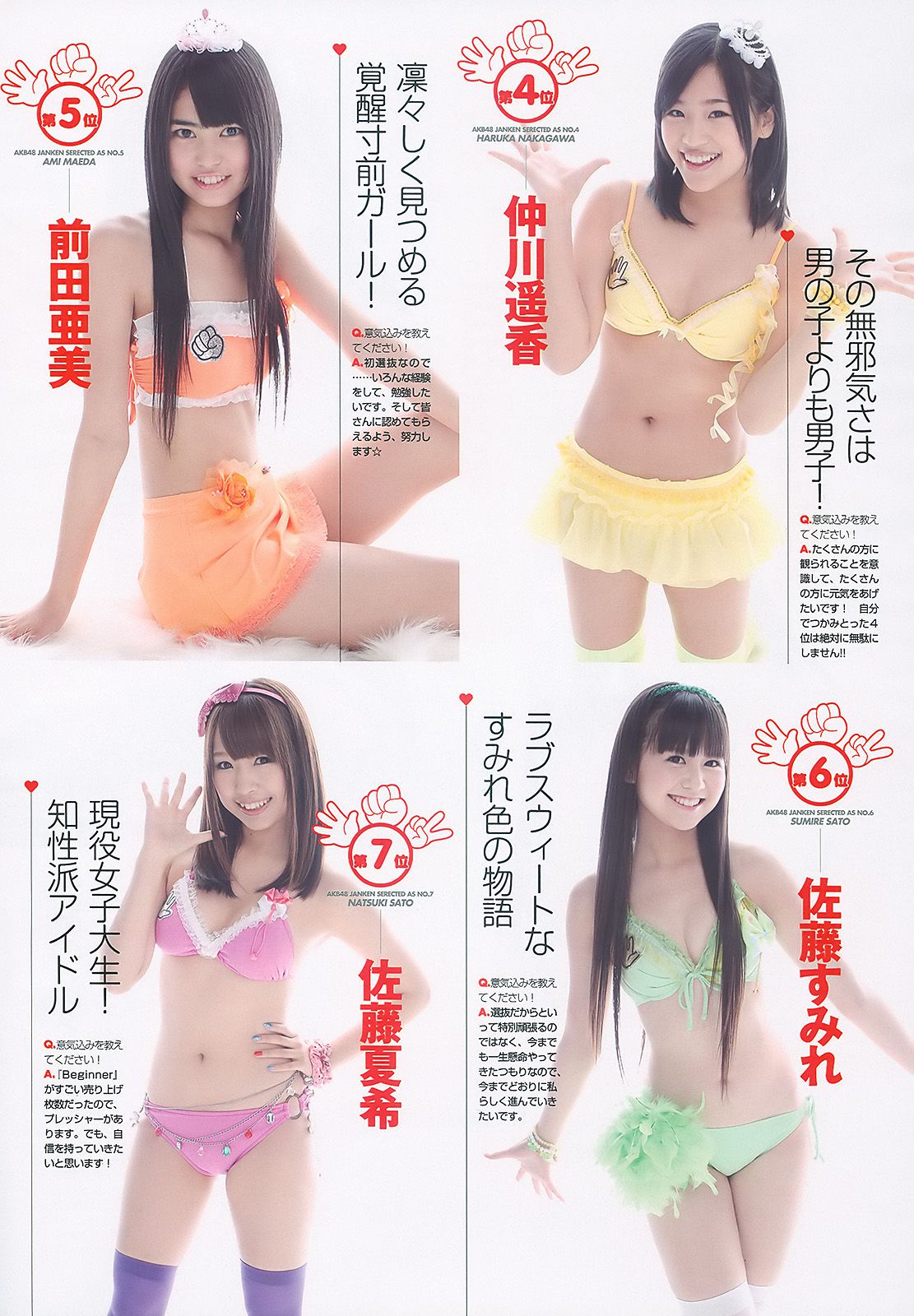 平野綾 AKB48 佐藤寛子 西田麻衣 森崎友紀 Agnes Lum  2010年No.51 写真杂志-图10