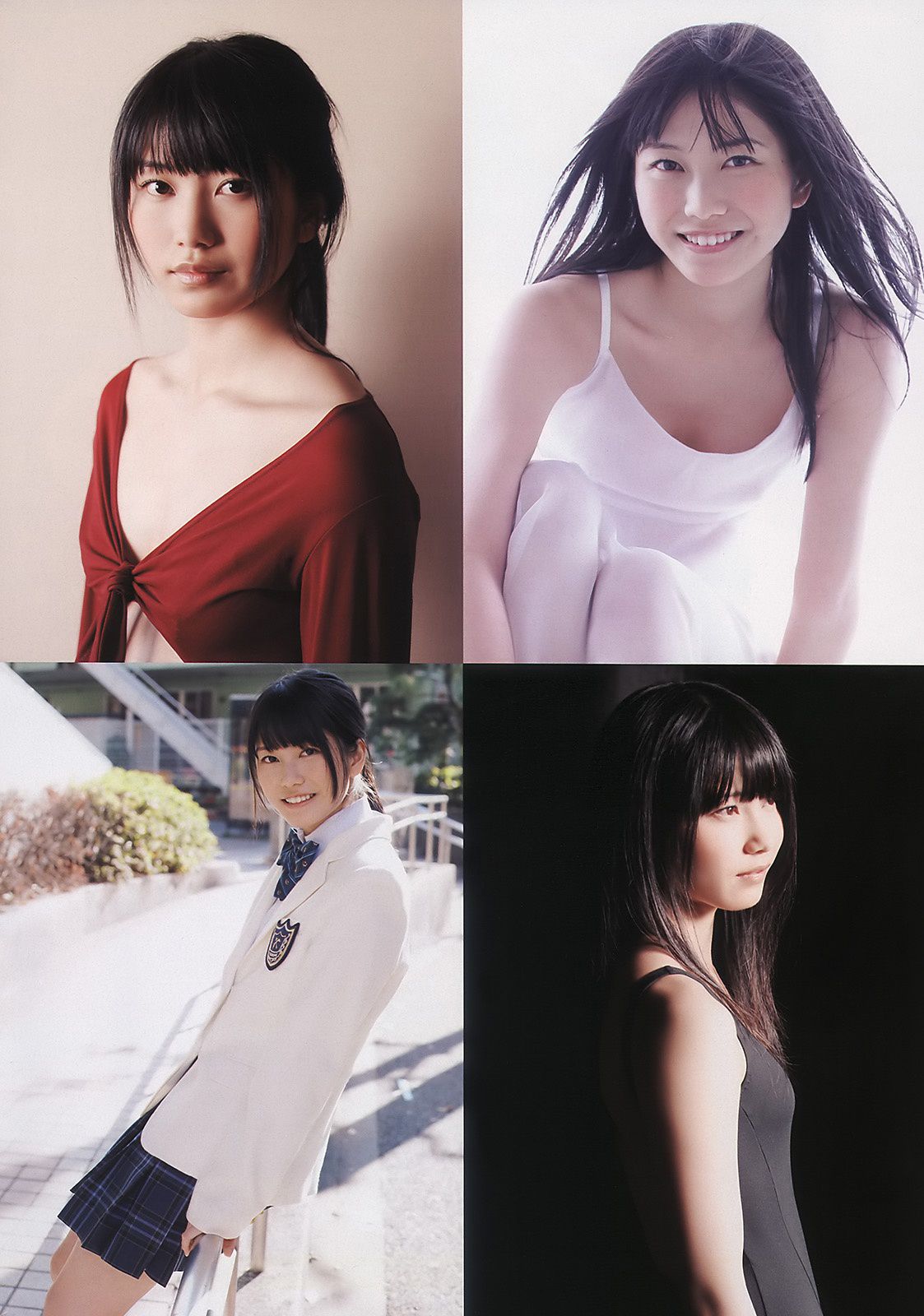 小松彩夏 吉木りさ 小嶋陽菜 横山由依 富樫あずさ 可愛きょうこ  2011年No.12 写真杂志-图28