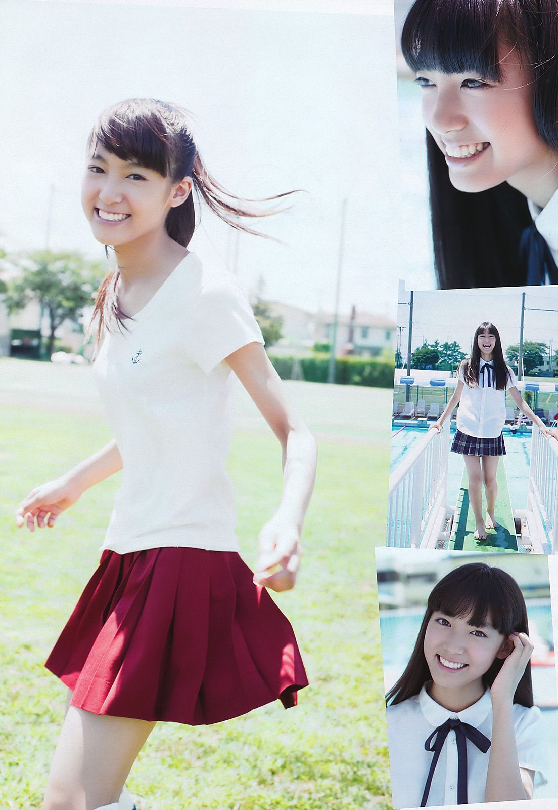 AKB48 笠井海夏子 宫岛咲良 日南响子 南明奈 护あさな 桃瀬ひより  2011年No.36 写真杂志-图7