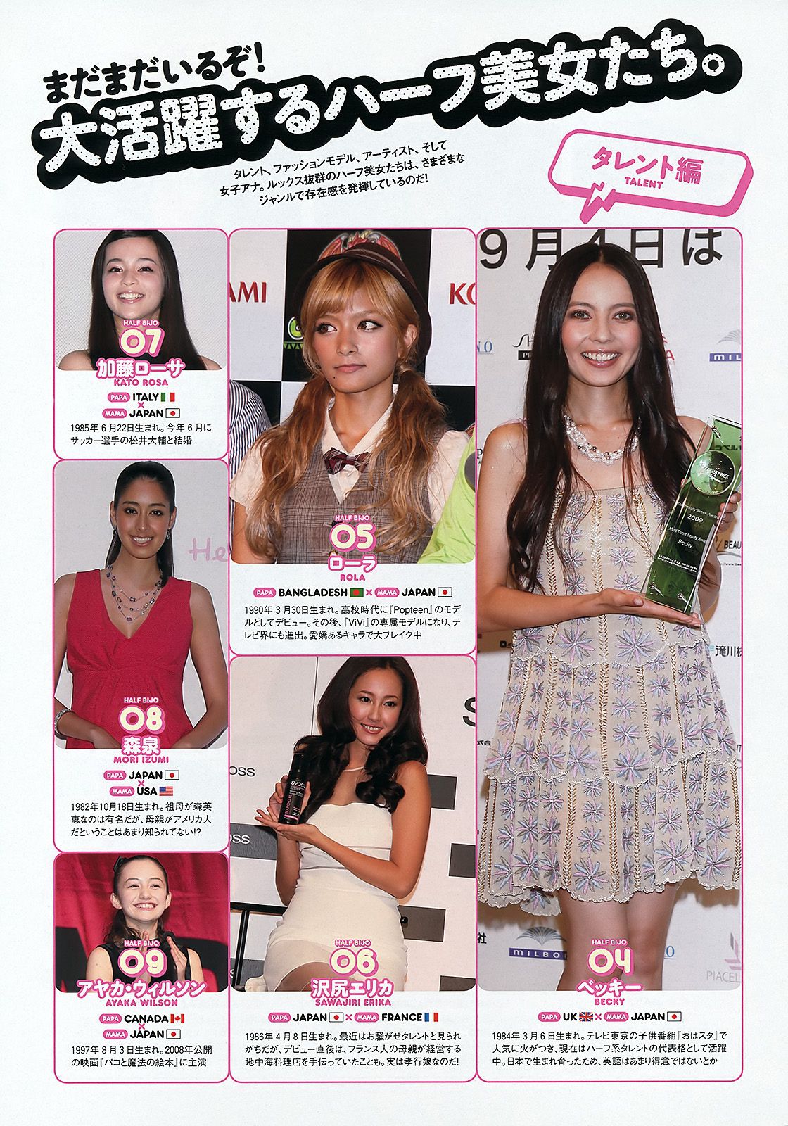 篠田麻里子 丹羽未来帆 逢沢りな 林丹丹 石田纱英子 阿部真理 臼田あさ美  2011年No.51 写真杂志-图35