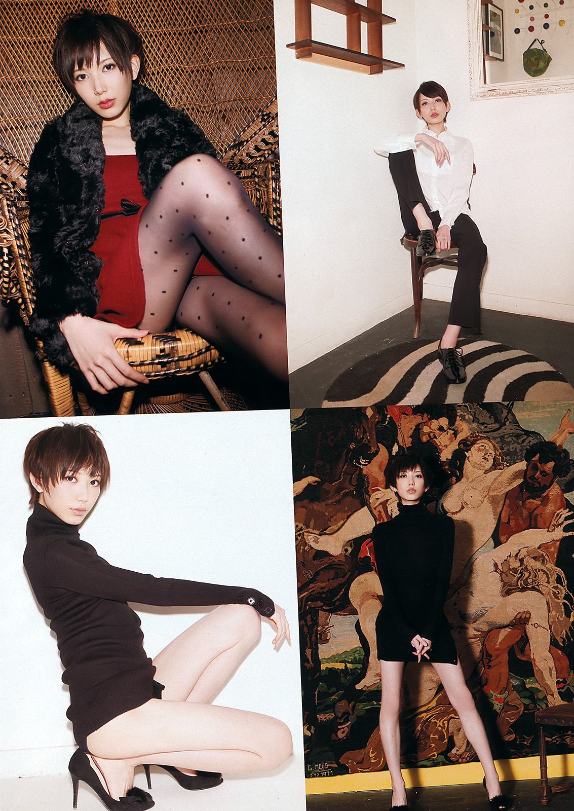 桐谷美玲 光宗薫 愛沢新菜 森田涼花 森崎友紀 市道真央 立花陽香 壇蜜  2012年No.07 写真杂志-图10