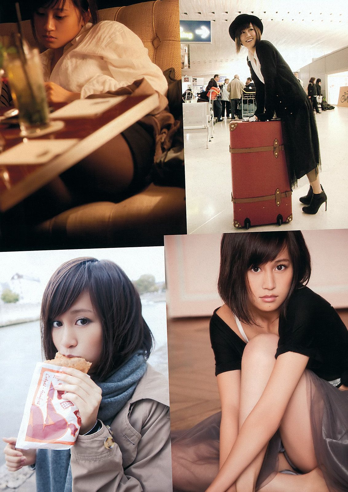 鈴木ちなみ 澤山璃奈 指原莉乃 前田敦子 水沢奈子 亚里沙  2012年No.12 写真杂志-图7