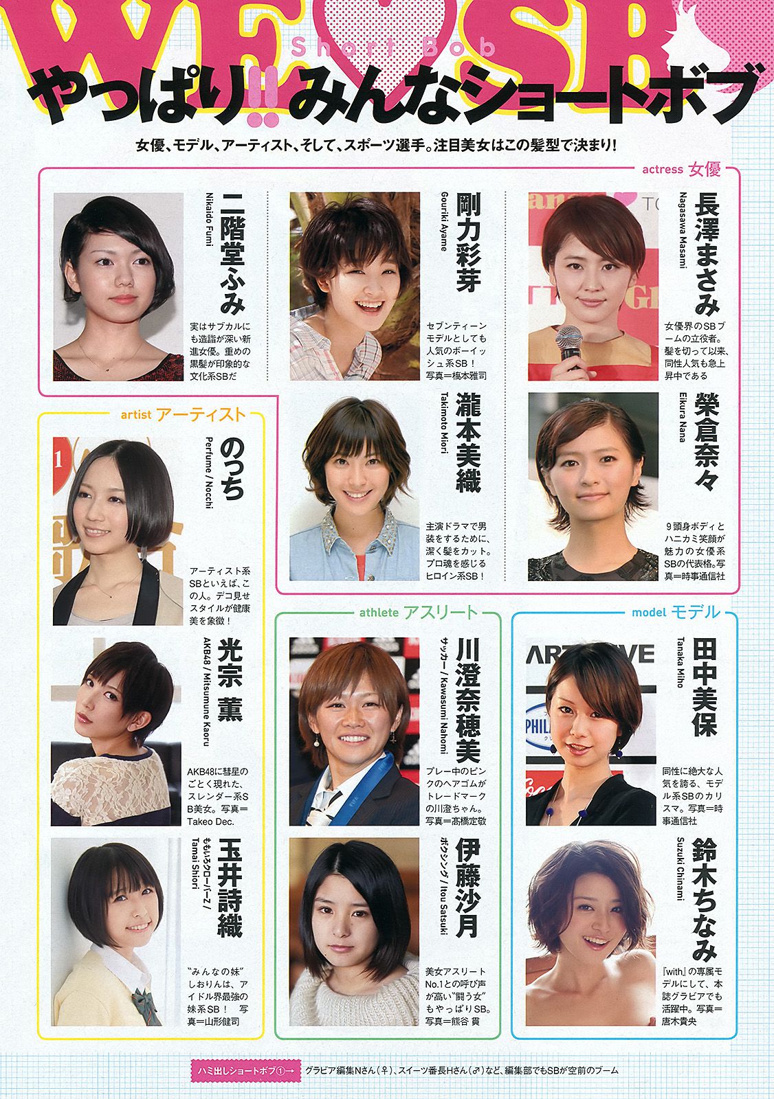 剛力彩芽 高嶋香帆 森田涼花 春香クリスティーン AKB48 菜乃花  2012年No.14 写真杂志-图32