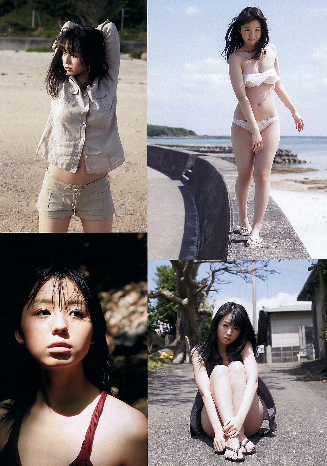 柏木由紀 小池里奈 椎名もも 岡田茉奈 野中美郷 中塚智実 紗綾  2012年No.18 写真杂志-图8