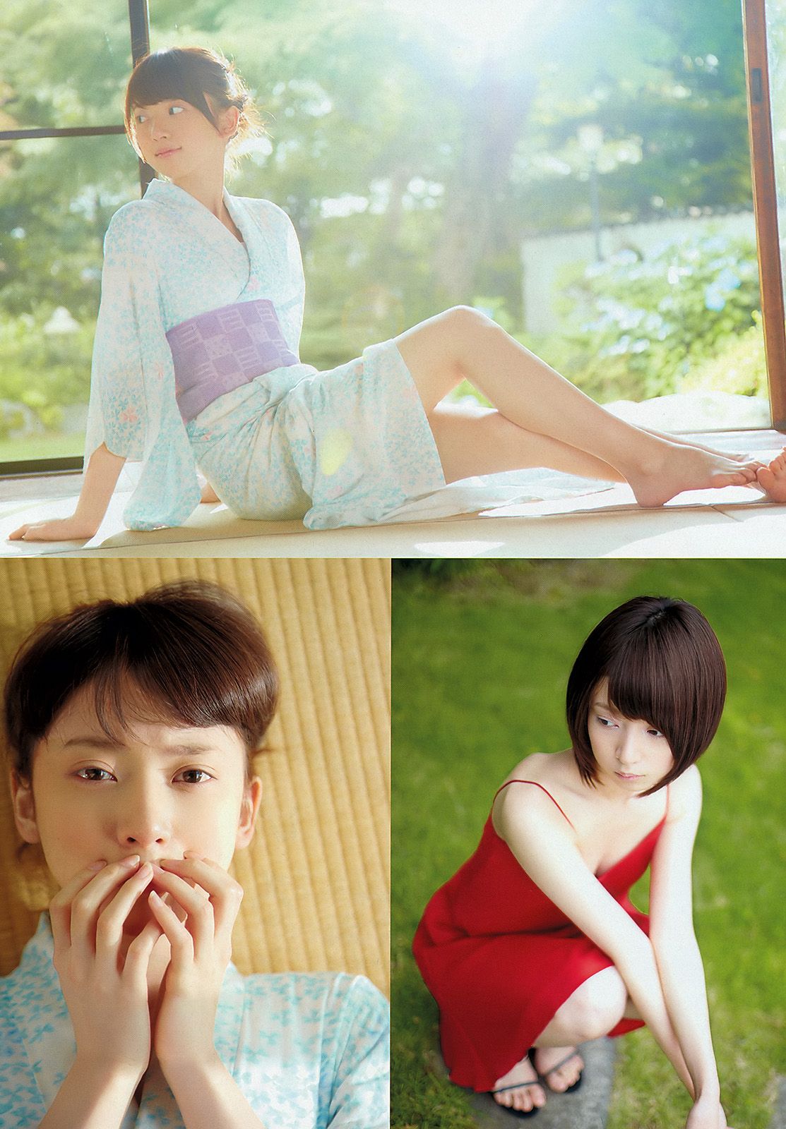 篠崎愛 鈴木奈々 橋本奈々未 小岛瑠璃子  佐々木心音 星名美津纪 由爱可奈  2012年No.38 写真杂志-图12
