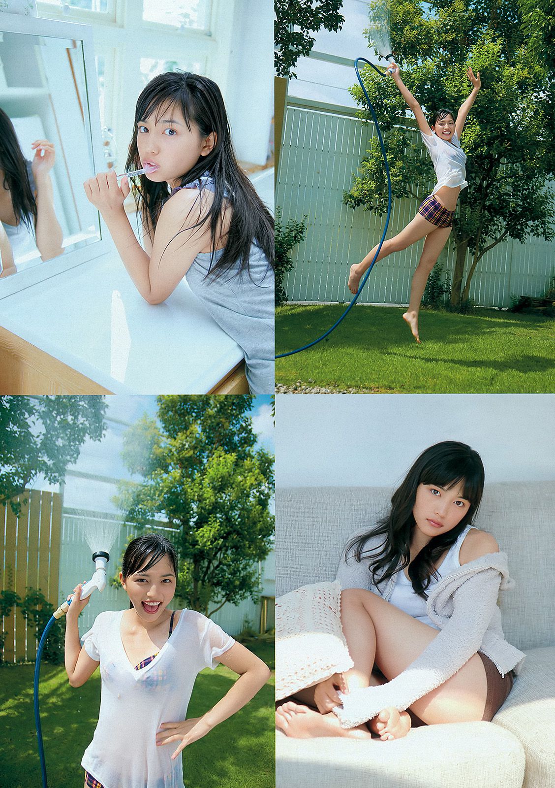 長澤まさみ 大野いと 佐藤聖羅 川口春奈 飯田里穂 小池栄子 森崎友紀 鎌田紘子  2012年No.44 写真杂志-图13