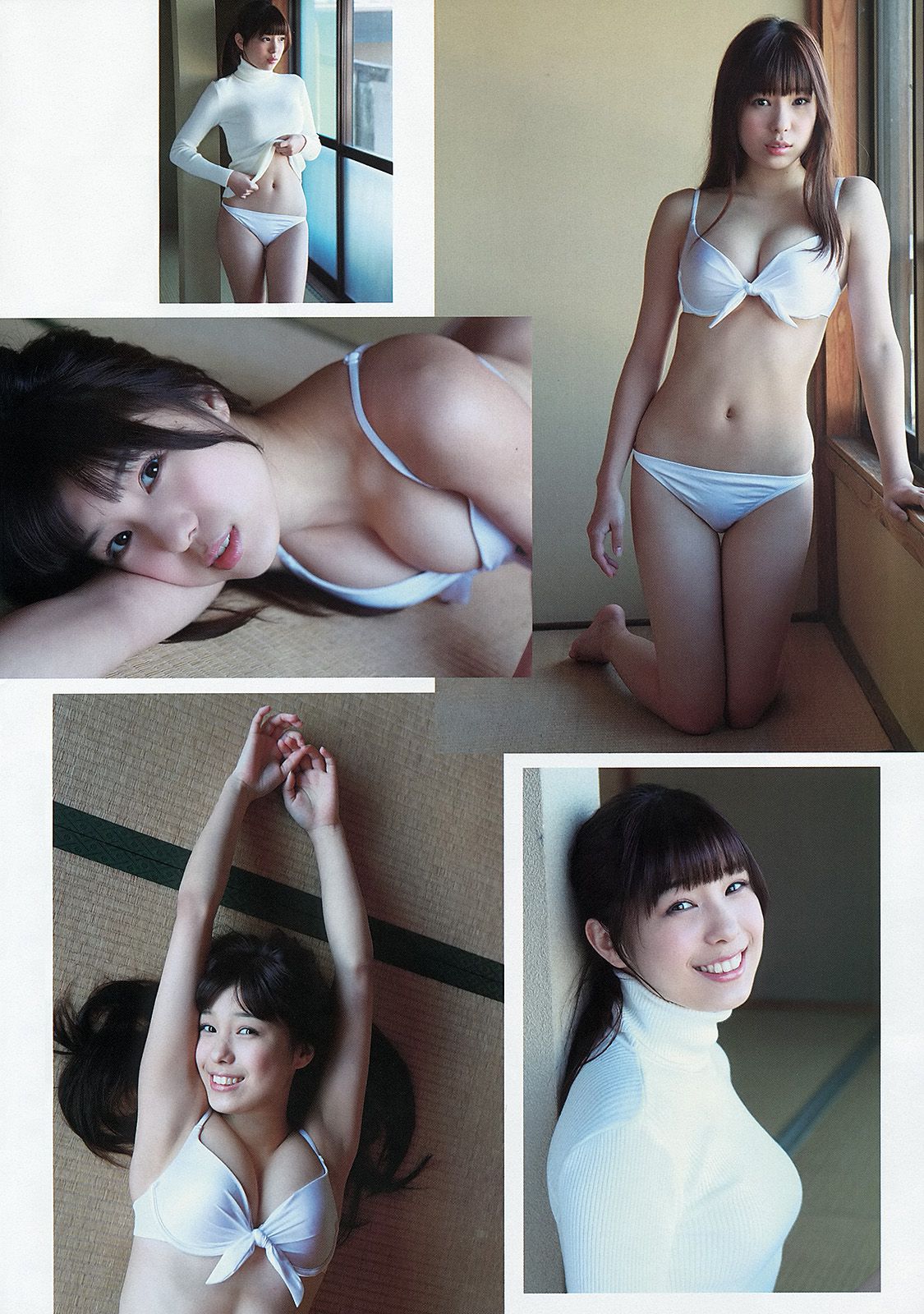 小嶋陽菜 河西智美 大場美奈 小嶋菜月 ヨンア 芽衣 柏木美里 卯水咲流  2013年No.05 写真杂志-图16