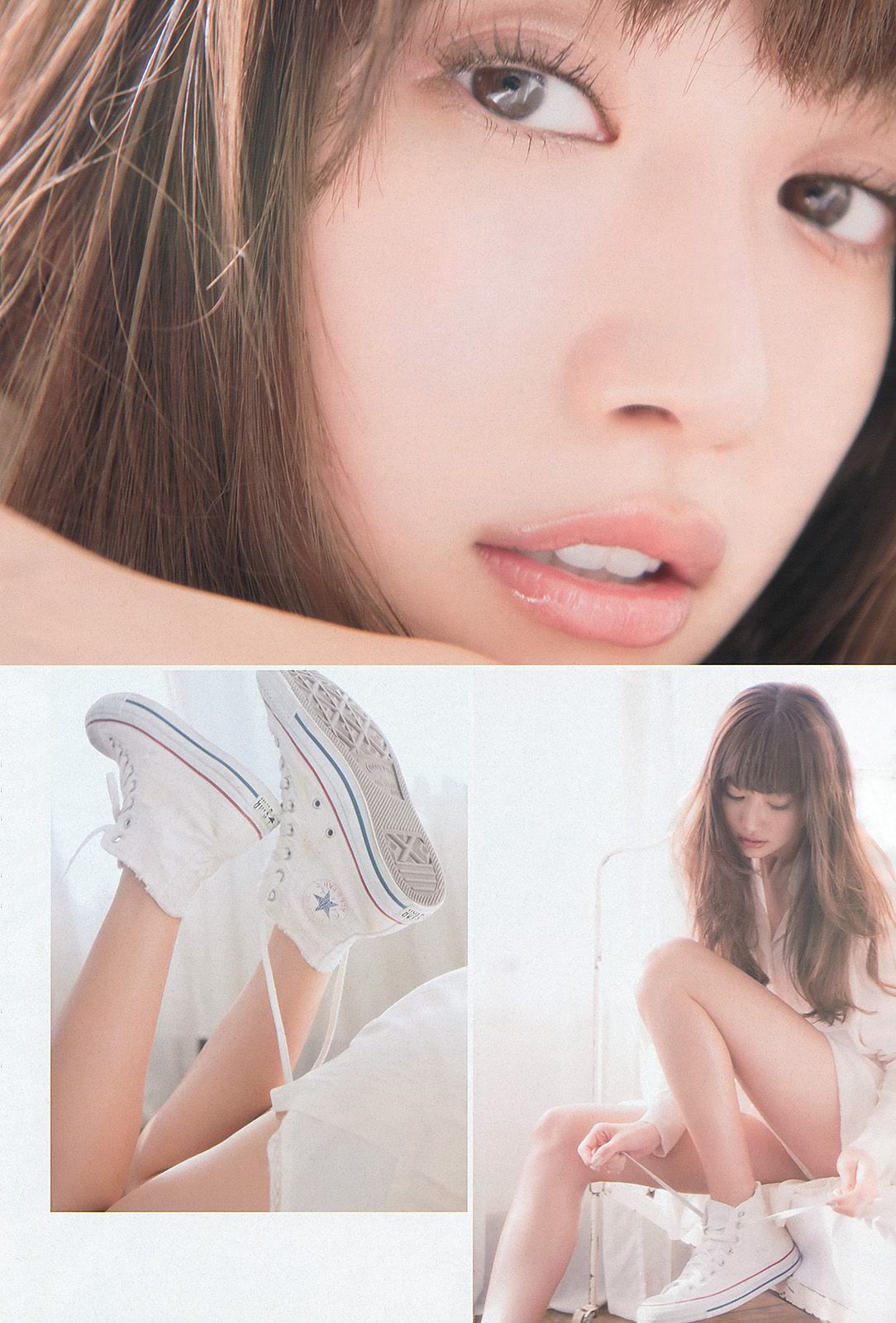 小嶋陽菜 河西智美 大場美奈 小嶋菜月 ヨンア 芽衣 柏木美里 卯水咲流  2013年No.05 写真杂志-图20