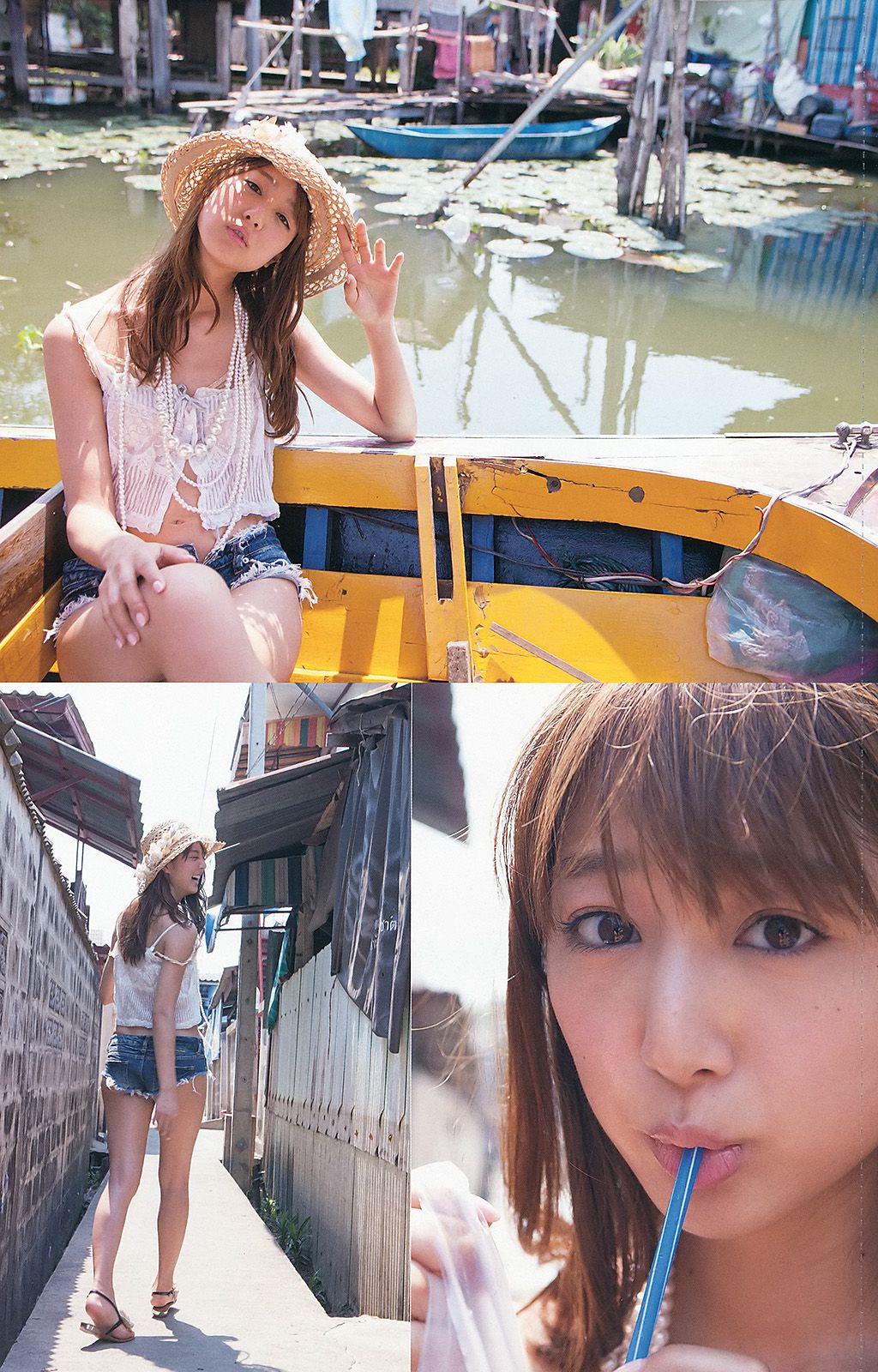 鈴木ちなみ 新川優愛 山岸舞彩 渡辺麻友 佐々木もよこ  2013年No.18-19 写真杂志-图35