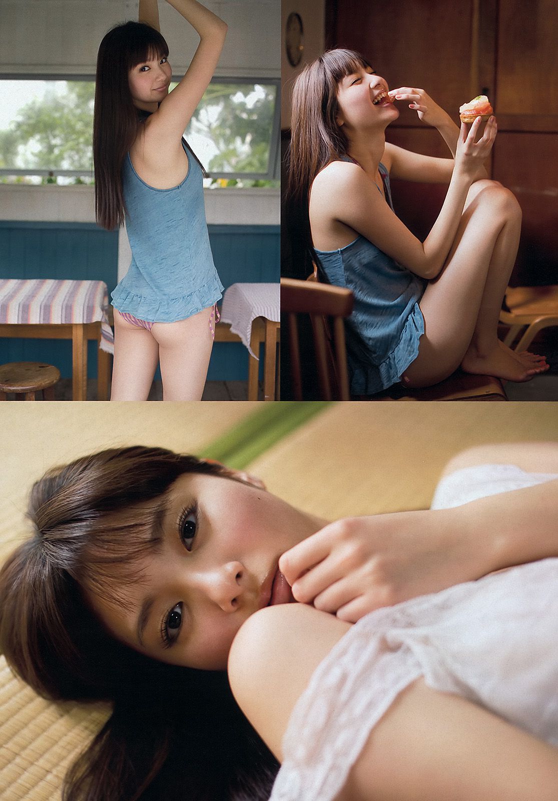 ももいろクローバーZ 横山由依 新川優愛 上間美緒 杉原杏璃 矢神久美  2013年No.20 写真杂志-图8