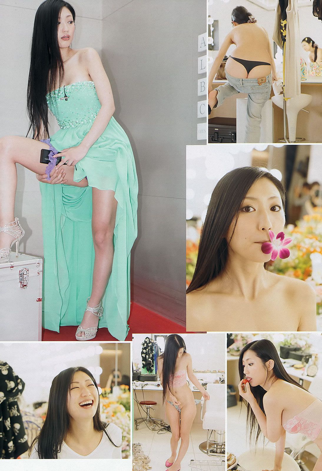 鬼头桃菜 上西恵 永尾まりや 川栄李奈 坛蜜 鈴木ちなみ 最上もが 林さやか  2013年No.23 写真杂志-图22