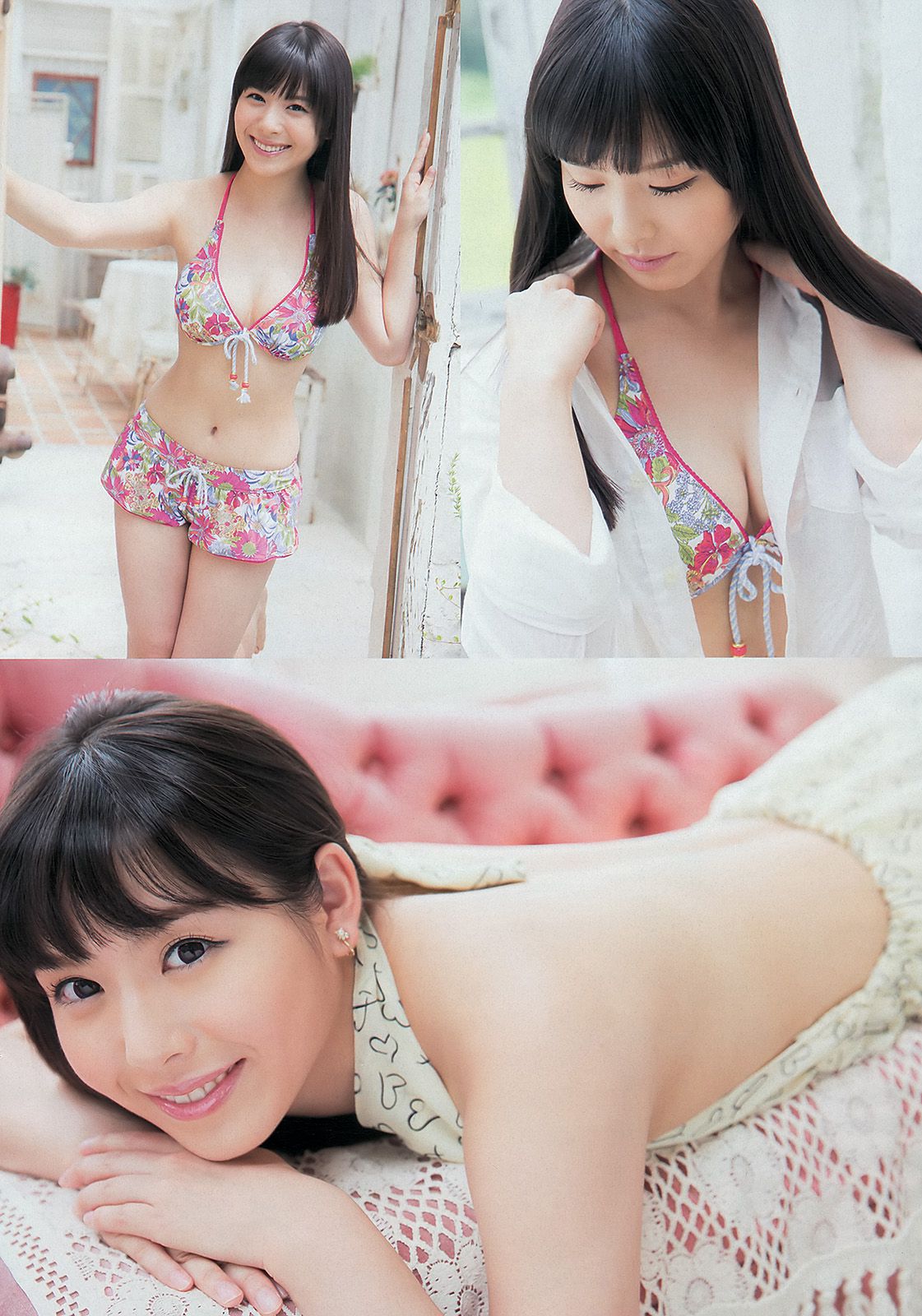 吉木りさ 佐藤すみれ 玉木碧 太田希望 鷹羽澪 喜屋武ちあき 花井瑠美 今野杏南 川栄李奈  2013年No.40 写真杂志-图12