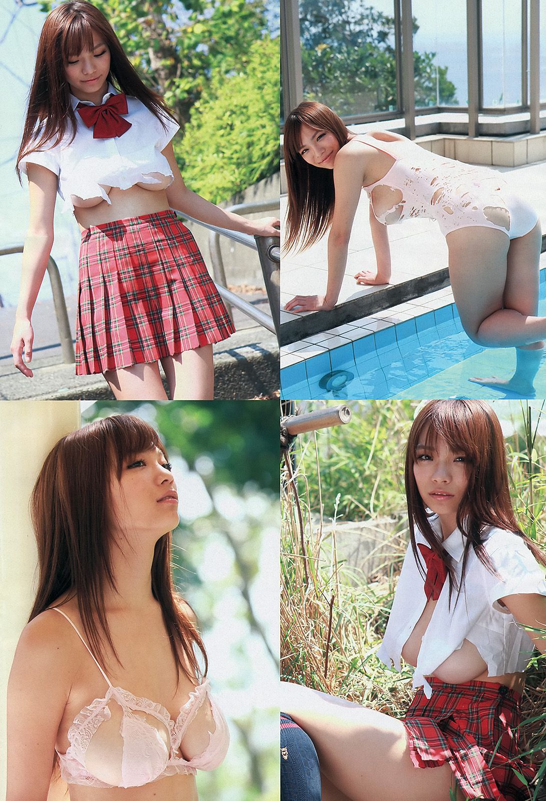 吉木りさ 佐藤すみれ 玉木碧 太田希望 鷹羽澪 喜屋武ちあき 花井瑠美 今野杏南 川栄李奈  2013年No.40 写真杂志-图20