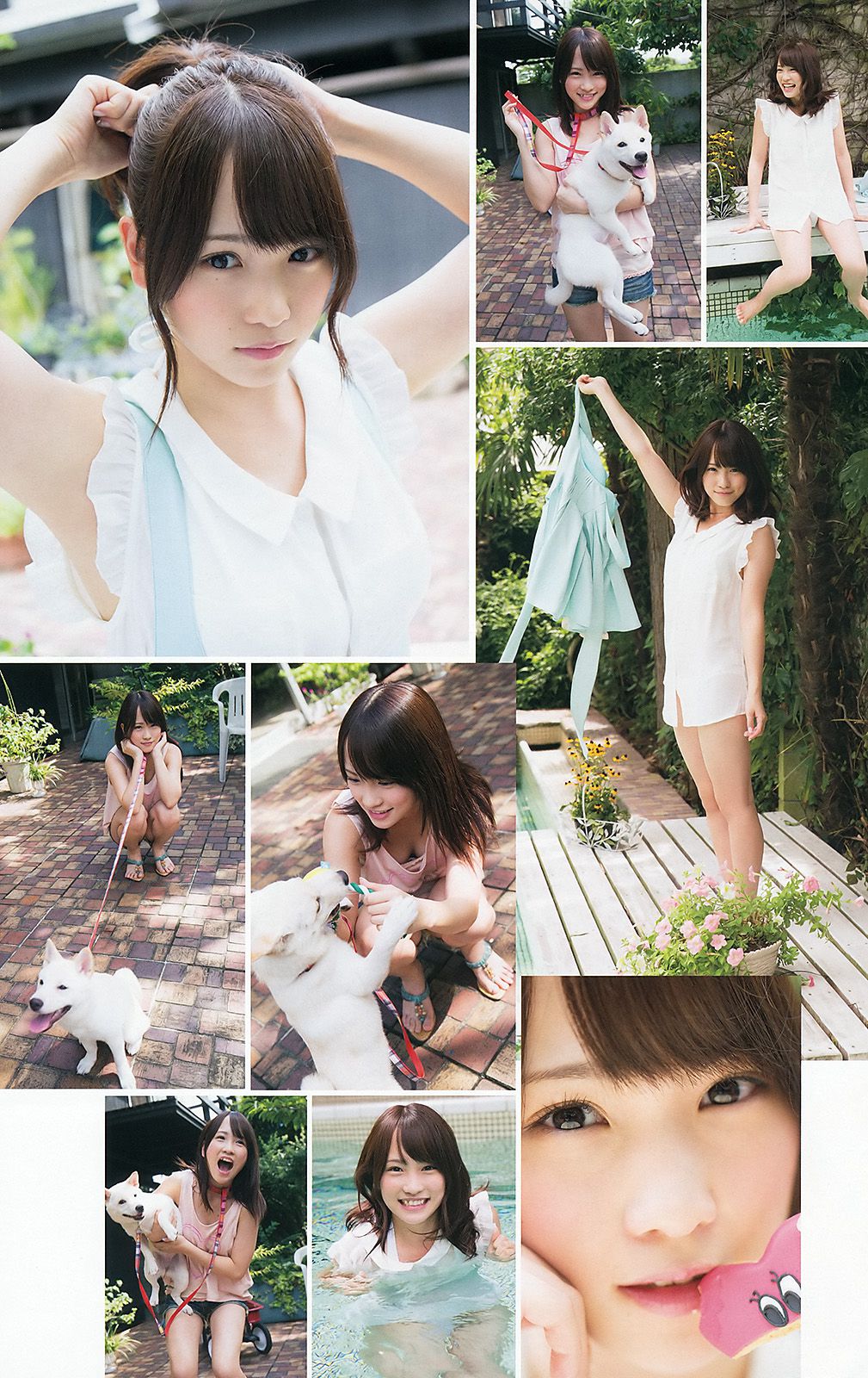 吉木りさ 佐藤すみれ 玉木碧 太田希望 鷹羽澪 喜屋武ちあき 花井瑠美 今野杏南 川栄李奈  2013年No.40 写真杂志-图41