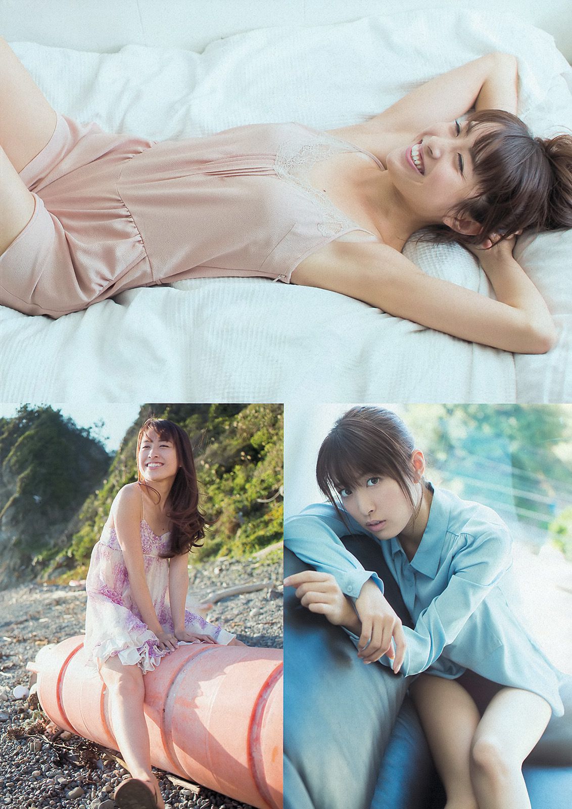 SKE48 佐藤渚 佐野ひなこ 久松郁実 AKB48 杉原杏璃 黒宮ニイナ 百川晴香  2013年No.48 写真杂志-图8