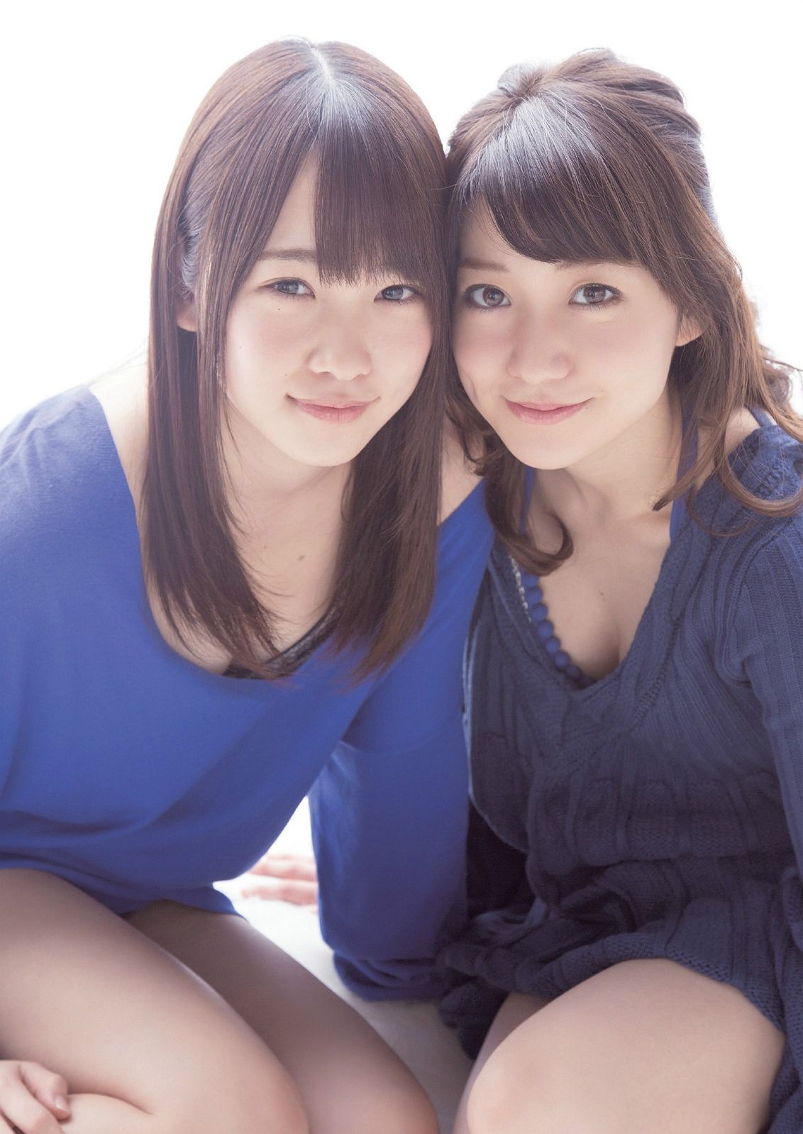 大島優子 川栄李奈 夏菜 脊山麻理子 原幹恵 安齋らら  2014年No.03-04 写真杂志-图1