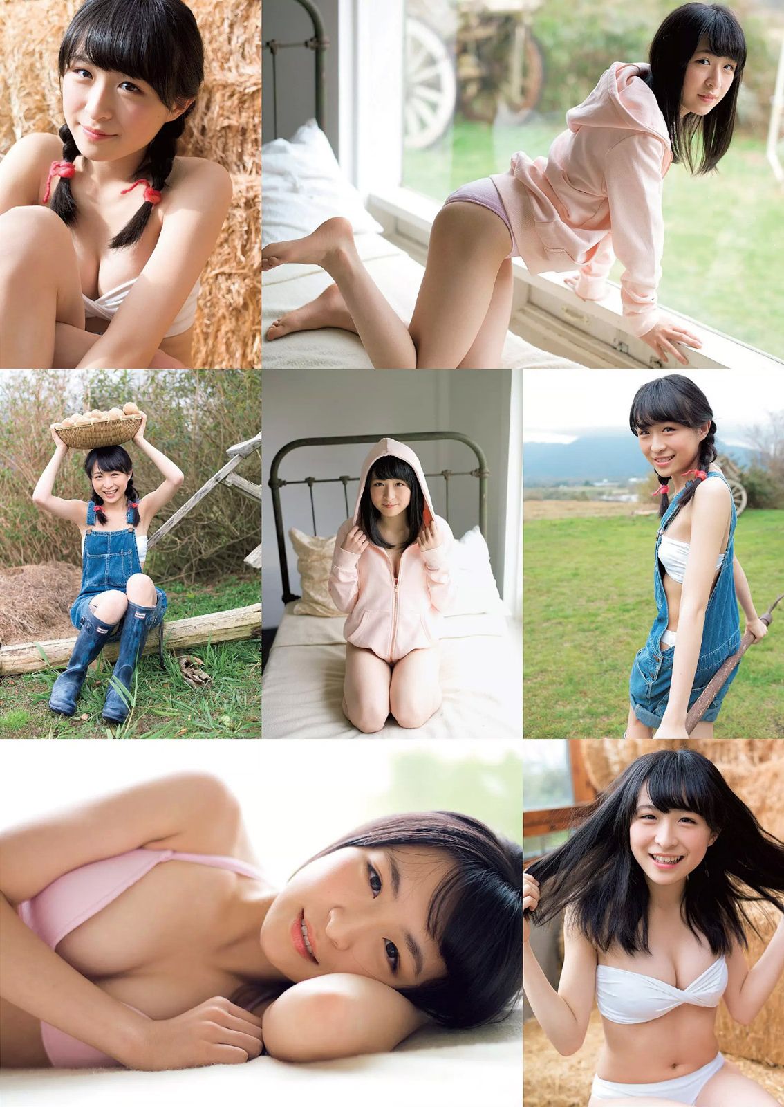橋本マナミ 澤田夏生 金子栞 川本紗矢 佐々木心音 鈴木真夕  2014年No.48 写真杂志-图18