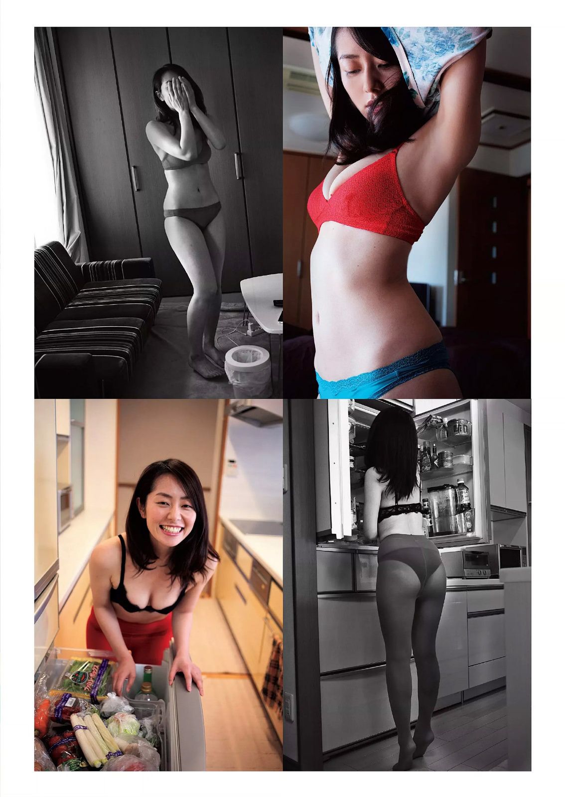 釈由美子 馬場ふみか 高崎聖子 小間千代 谷桃子 ぱいぱいでか美 犬童美乃梨 横山美雪 美竹すず  2015年No.06 写真杂志-图25