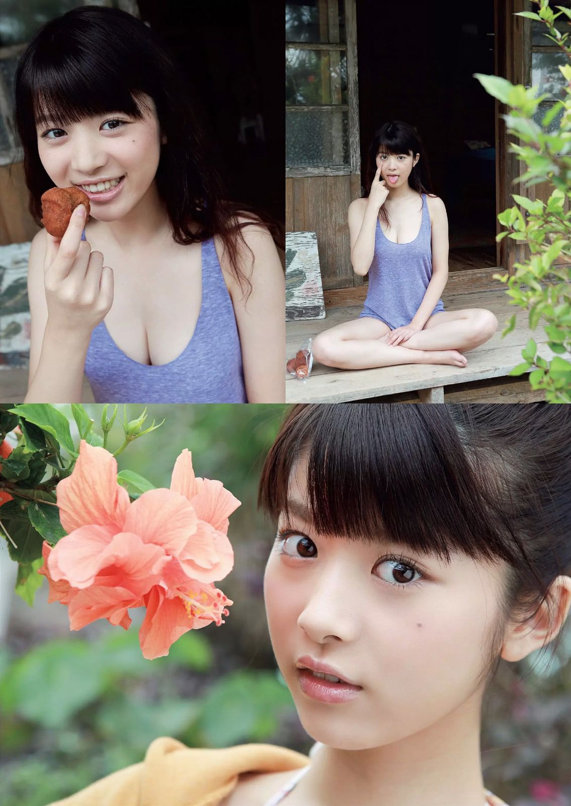 釈由美子 馬場ふみか 高崎聖子 小間千代 谷桃子 ぱいぱいでか美 犬童美乃梨 横山美雪 美竹すず  2015年No.06 写真杂志-图8