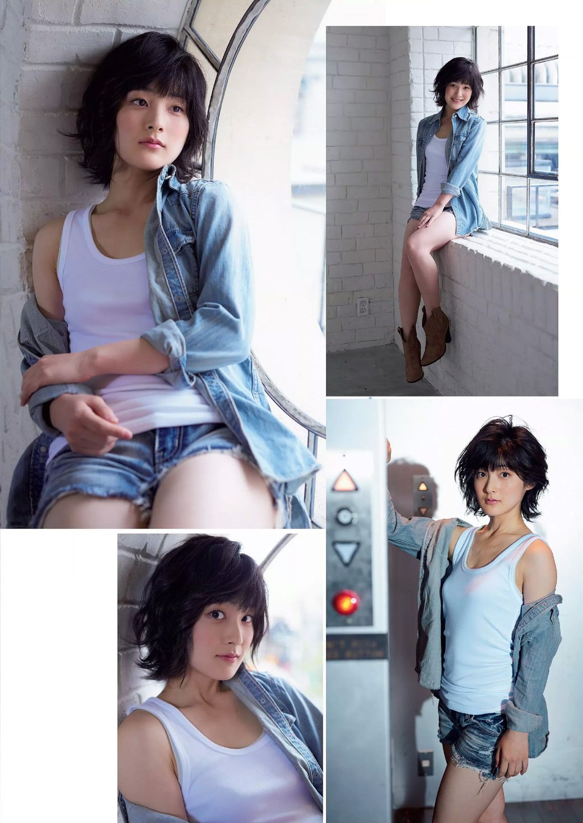 おのののか 大和田南那 嗣永桃子 久松郁実 森保まどか 伊藤菜ノ香 秦瑞穂  2015年No.23 写真杂志-图13