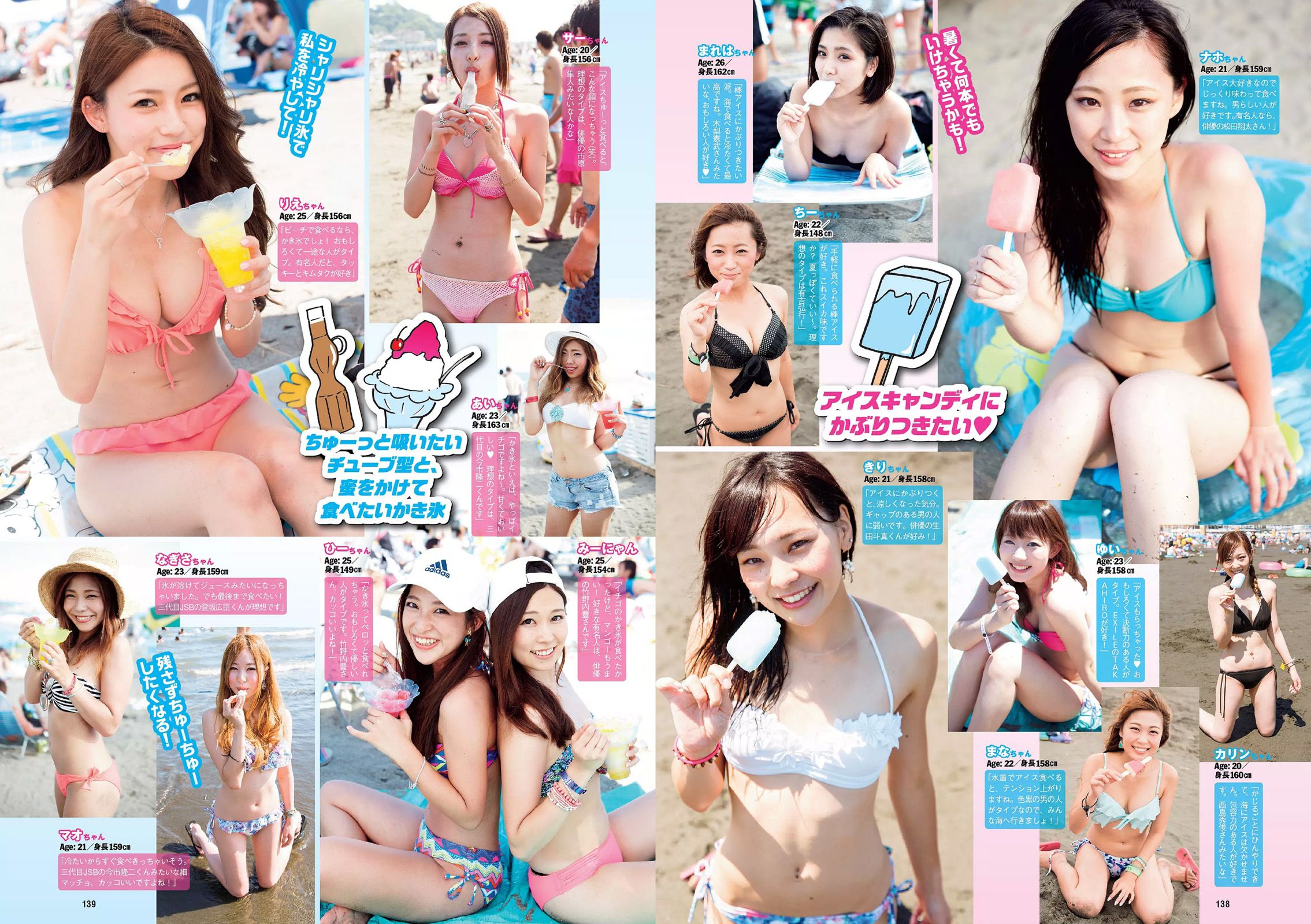 馬場ふみか 佐野千晃 松田るか 浅田舞 坂口佳穂 HAZUKI 菜乃花 葉月ゆめ  2015年No.37 写真杂志-图21