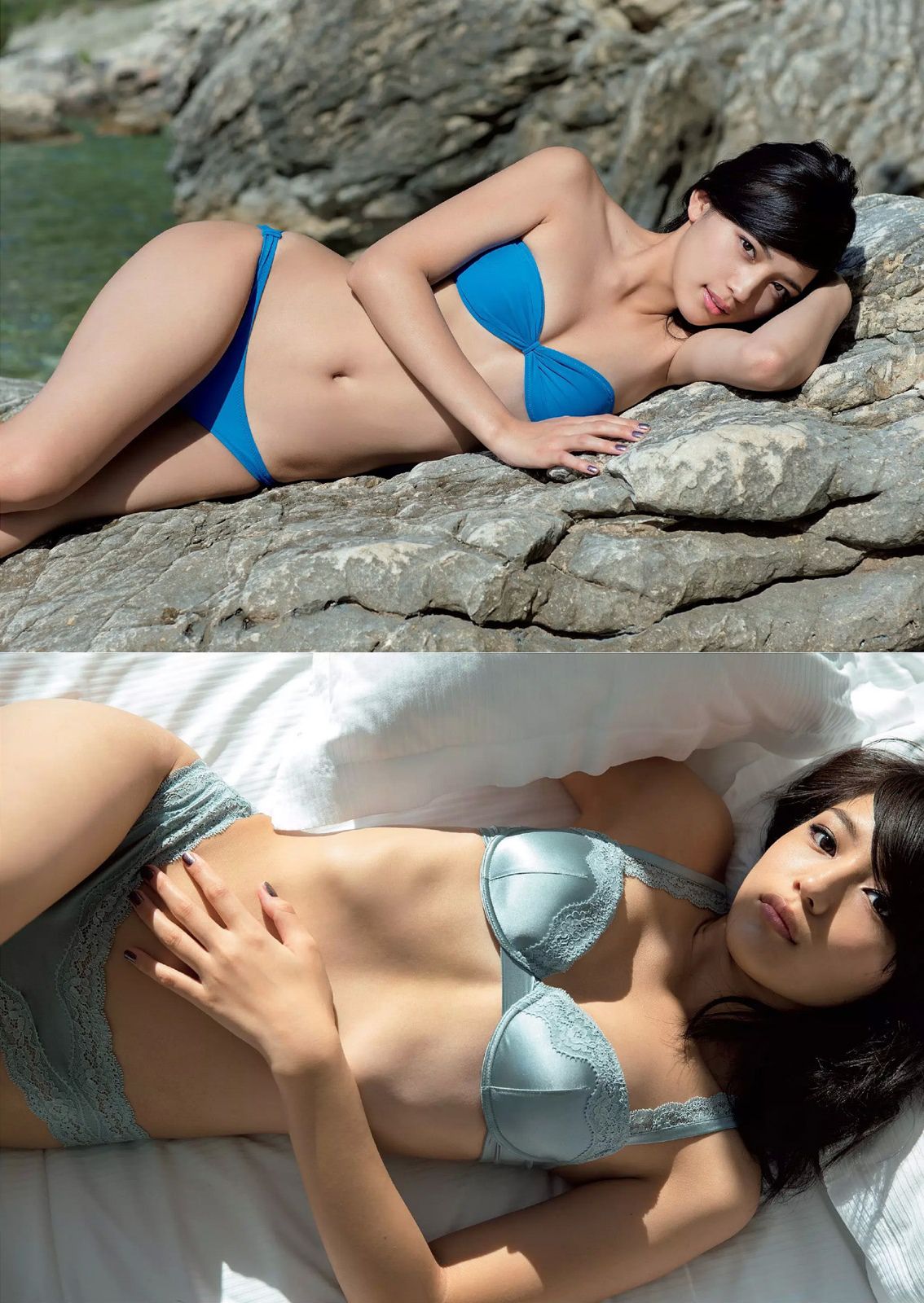十枝梨菜 川口春奈 山地まり 葉加瀬マイ 栗原紗英 葉月あや 希崎ジェシカ 希島あいり 手島優  2015.08年白石麻衣 写真杂志-图14