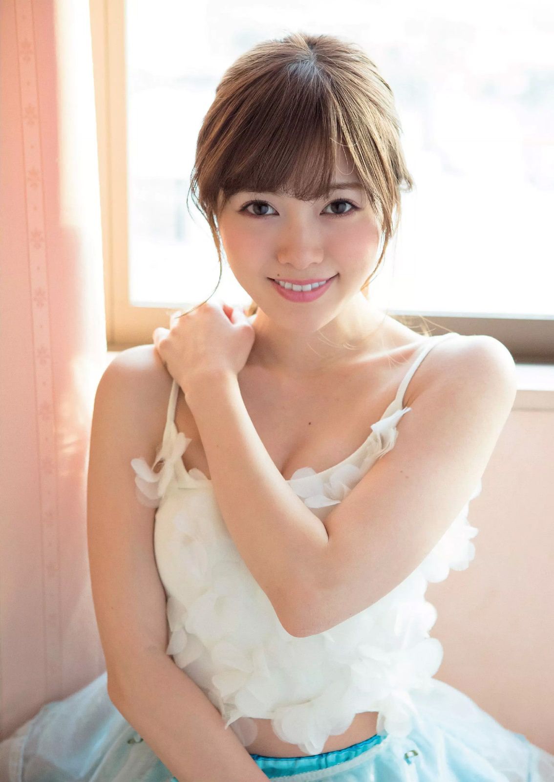 十枝梨菜 川口春奈 山地まり 葉加瀬マイ 栗原紗英 葉月あや 希崎ジェシカ 希島あいり 手島優  2015.08年白石麻衣 写真杂志-图4