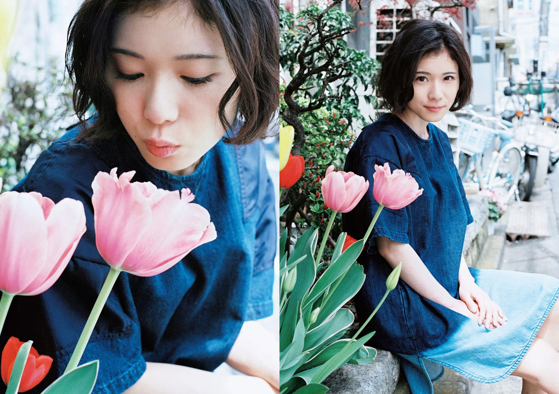 武田玲奈 石川恋 松岡茉優 稲村亜美 篠田麻里子  2016年No.19-20 写真杂志-图17