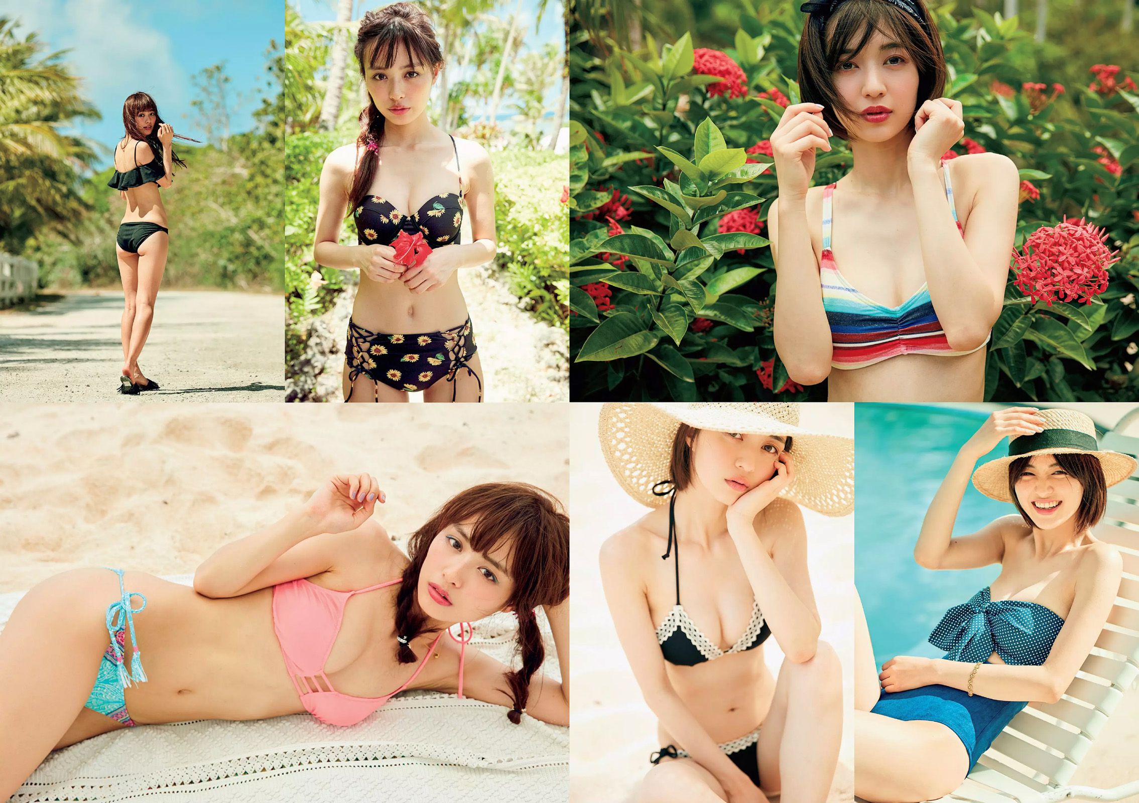 久松郁実 逢沢りな 内田理央 安藤咲桜 優香 瀧内公美 吉田里深  2016年No.29 写真杂志-图6