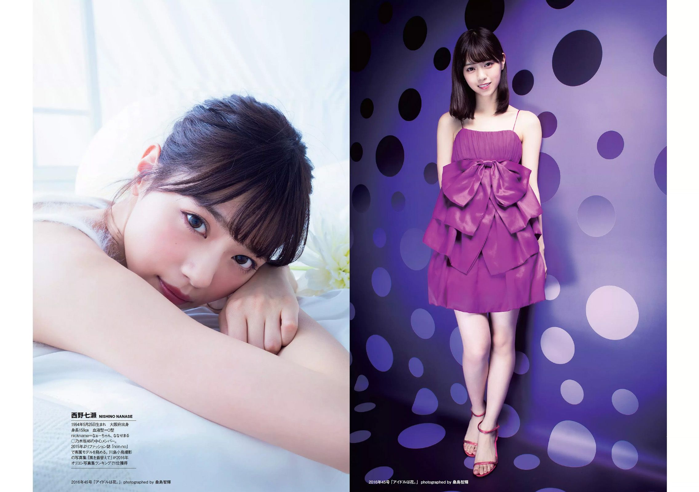 稲村亜美 山地まり 柳ゆり菜 石川恋 片山萌美 西野七瀬 筧美和子 馬場ふみか  2017年No.01-02 写真杂志-图10