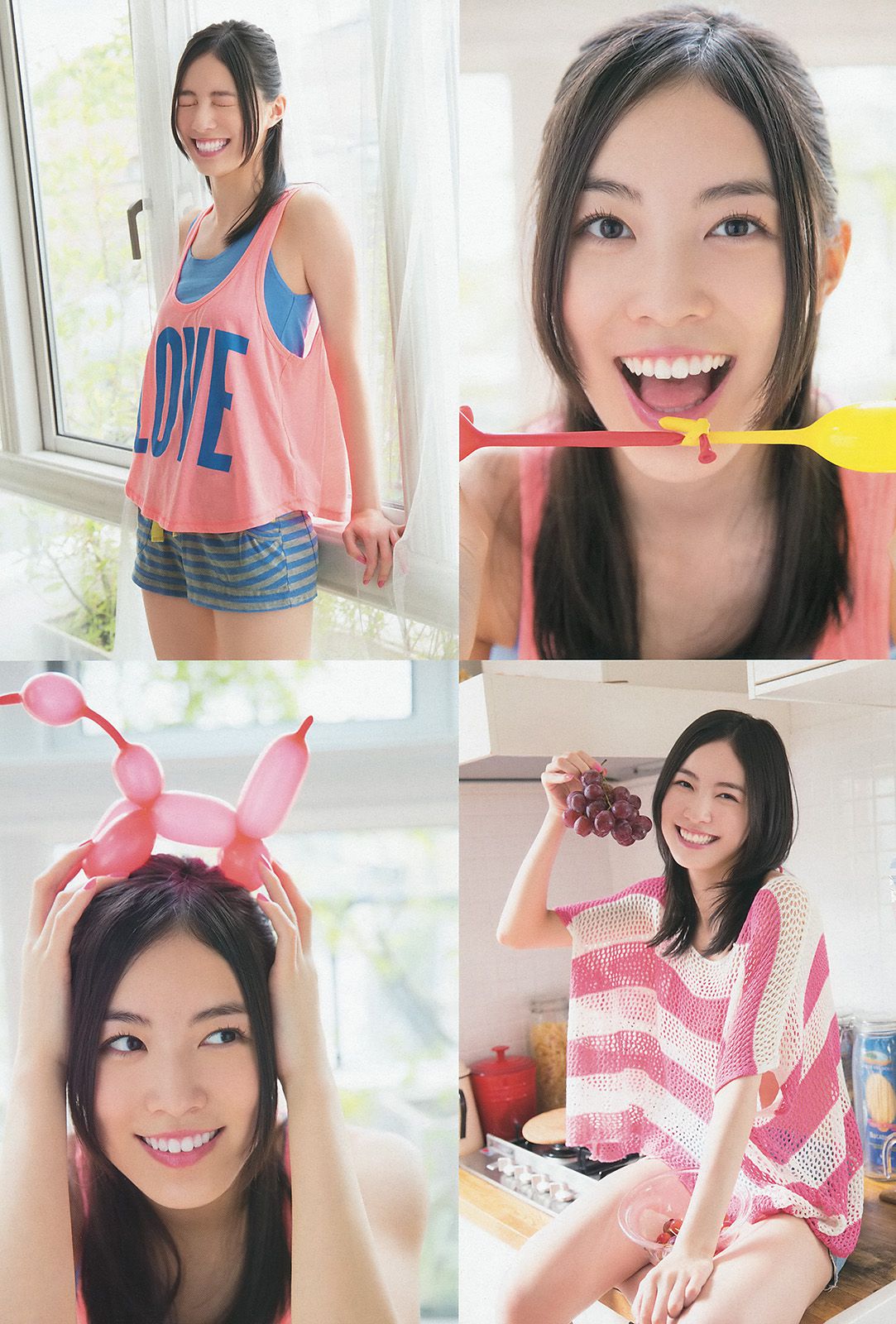 松井珠理奈 二村春香 竹内舞 古畑奈和 松村香織  2014年No.16 写真杂志-图5