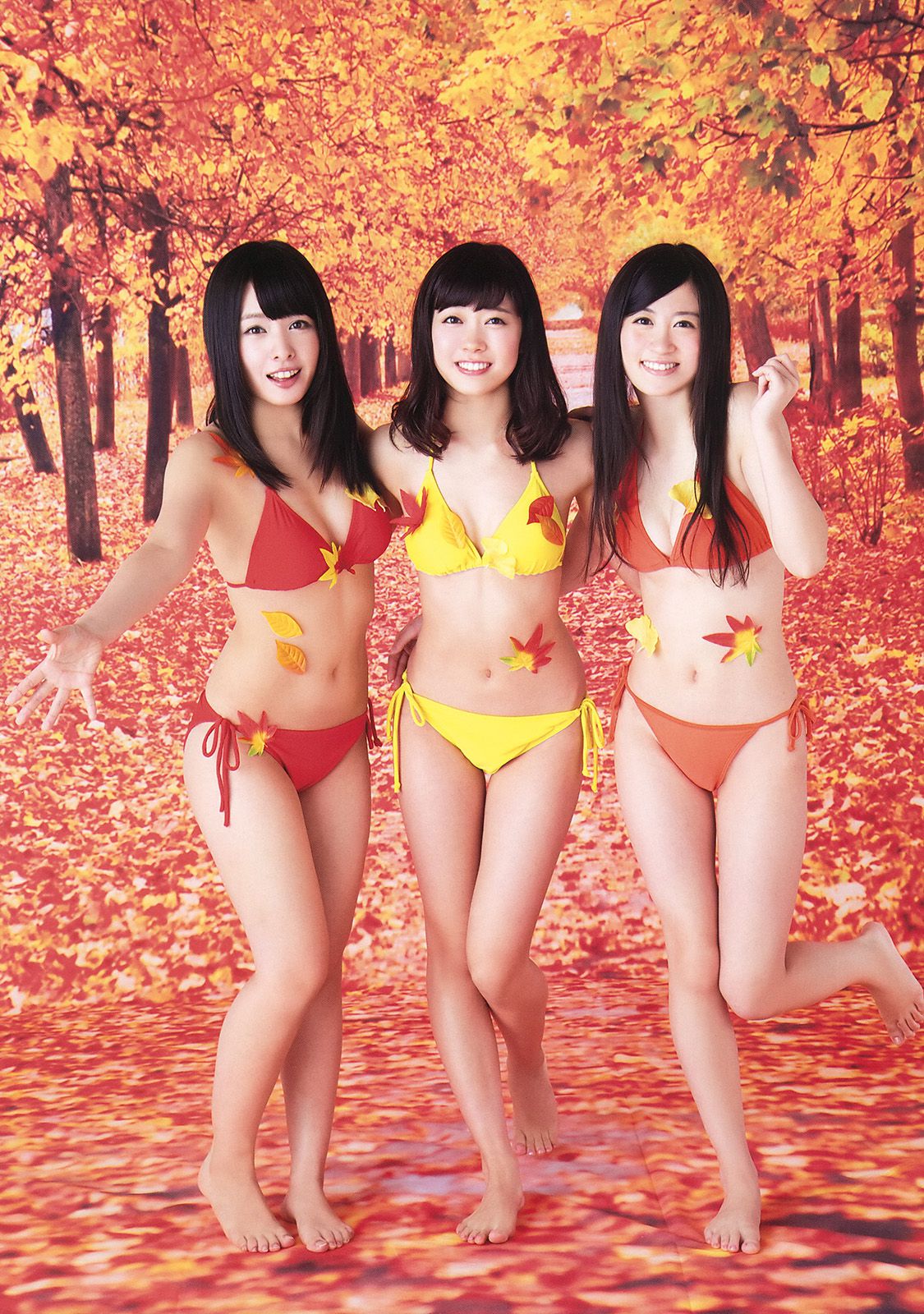 NMB48 吉田朱里 上西恵 渡辺美優紀 矢倉楓子 山本彩 室加奈子  2014年No.17 写真杂志-图21