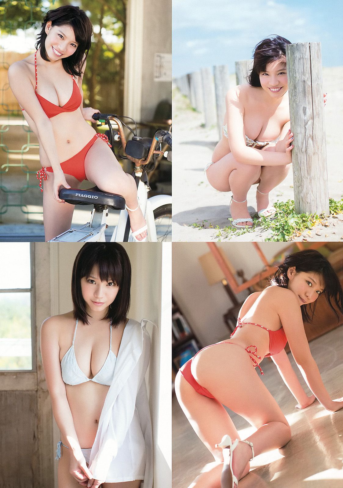 仙石みなみ 佐藤ありさ 久松かおり 天木じゅん 澤田夏生 ゆうみ  2014年No.22 写真杂志-图19