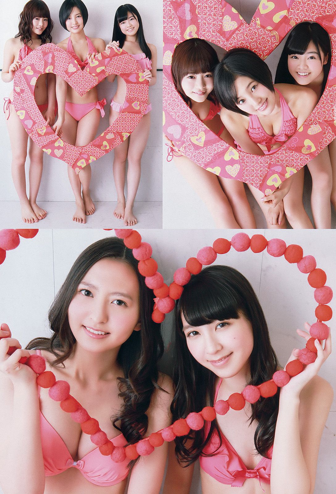 HKT48 森保まどか 兒玉遥 本村碧唯 松岡菜摘 穴井千尋  2015年No.04 写真杂志-图5