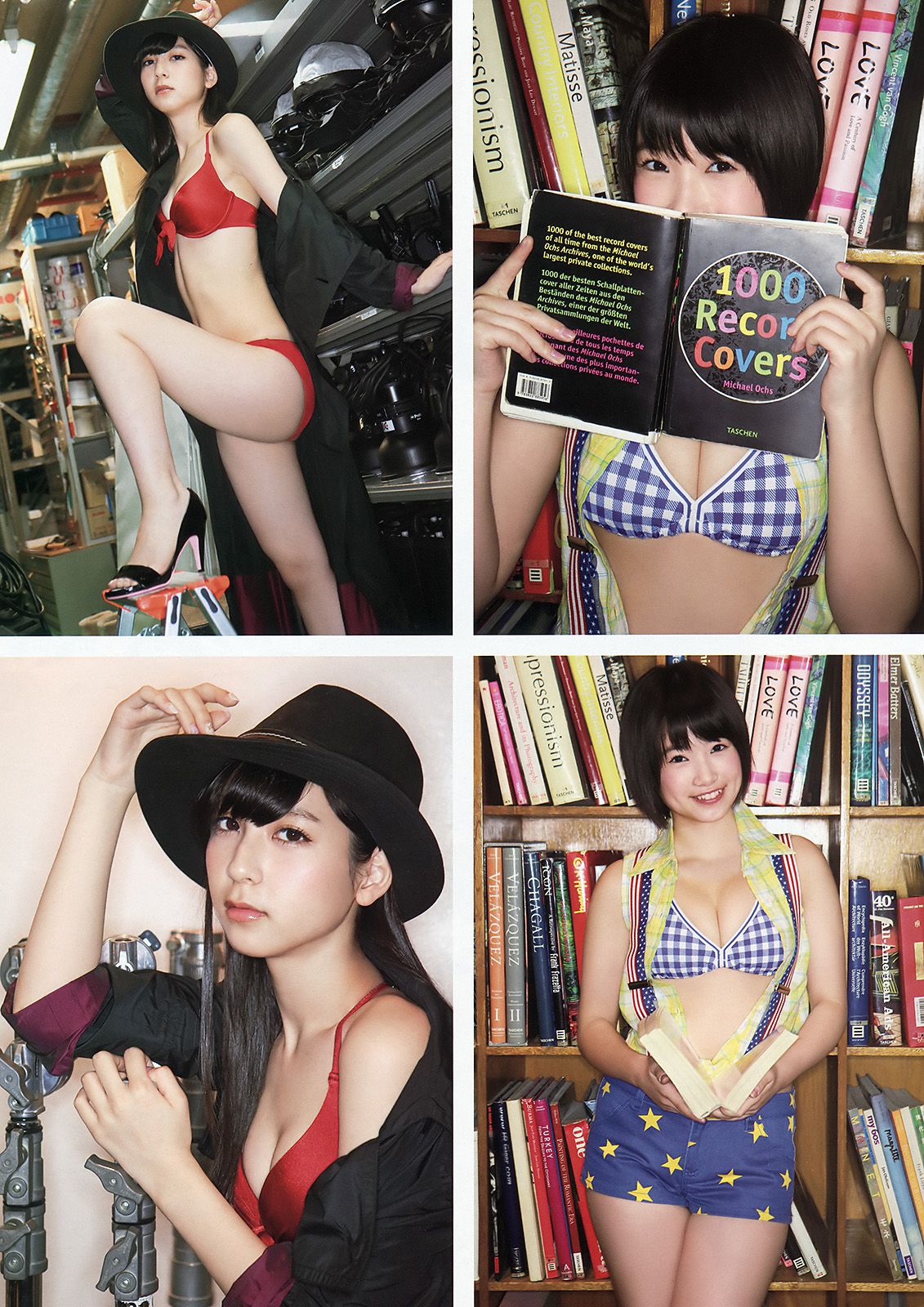 宮脇咲良 兒玉遥 朝長美桜 松岡菜摘 穴井千尋  2015年No.10 写真杂志-图10