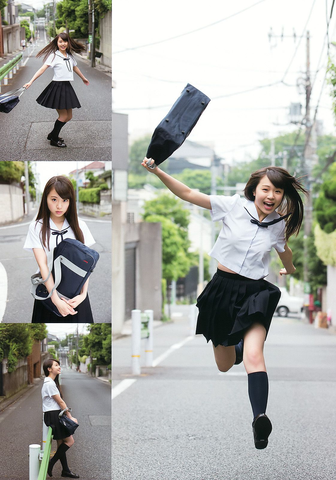 安枝瞳 小宮有紗 谷口愛理 京佳 田中日南乃 籠谷さくら  2015年No.12 写真杂志-图35