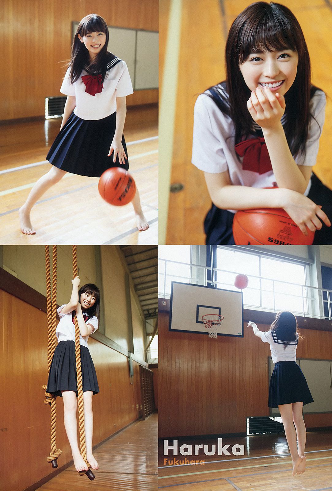 福原遥 桜井えりな  2015年No.20 写真杂志-图3