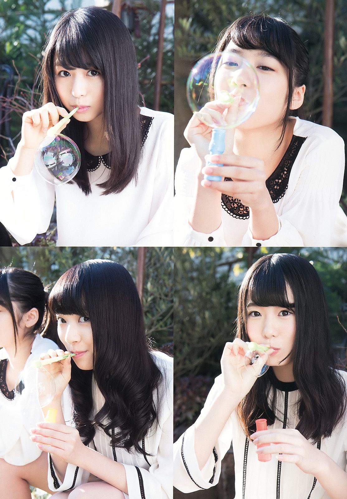 欅坂46 渡辺梨加 平手友梨奈 今泉佑唯 小林由依  2016年No.06 写真杂志-图25