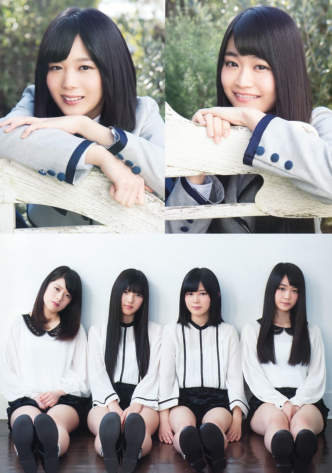 欅坂46 渡辺梨加 平手友梨奈 今泉佑唯 小林由依  2016年No.06 写真杂志-图27