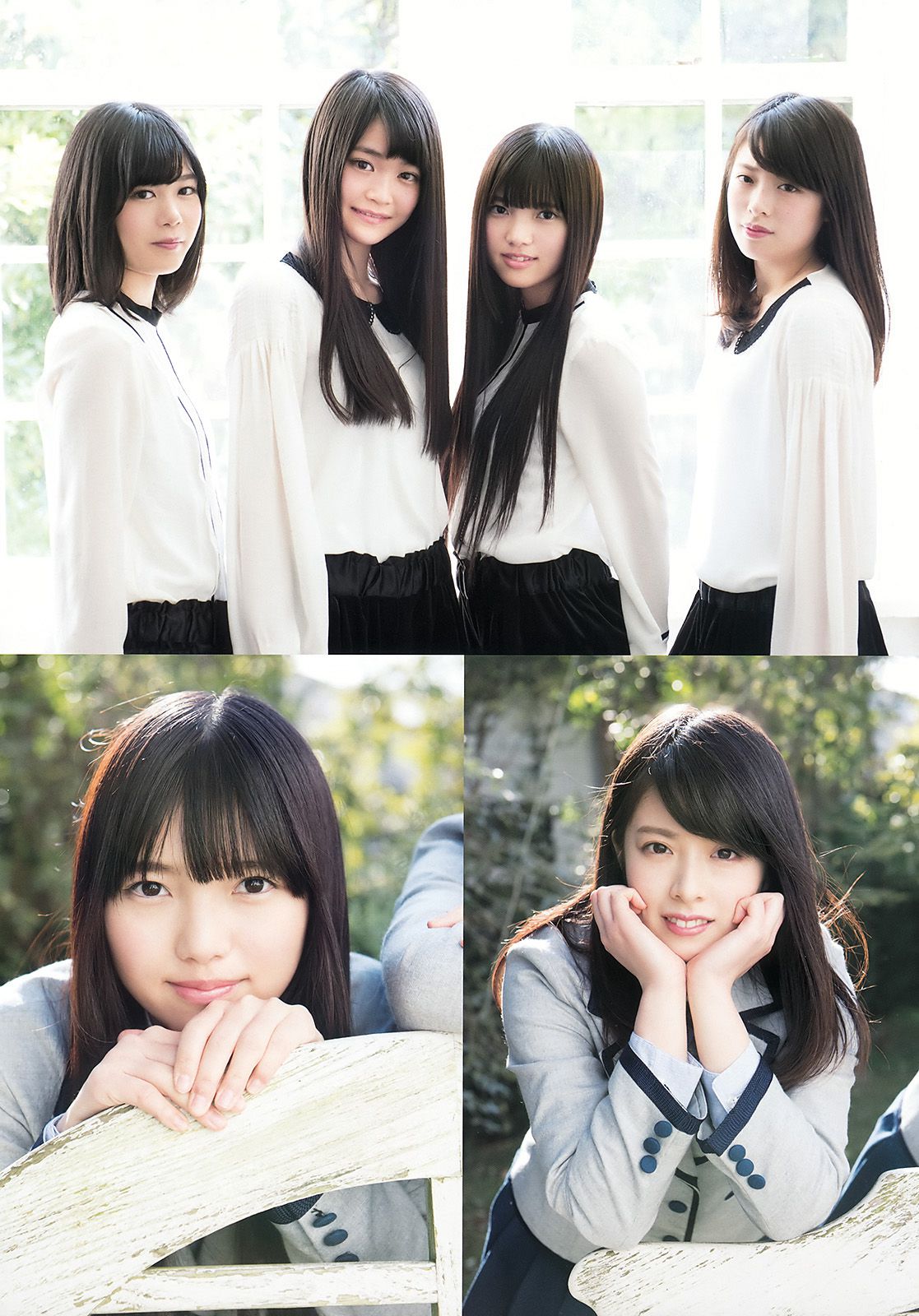 欅坂46 渡辺梨加 平手友梨奈 今泉佑唯 小林由依  2016年No.06 写真杂志-图28